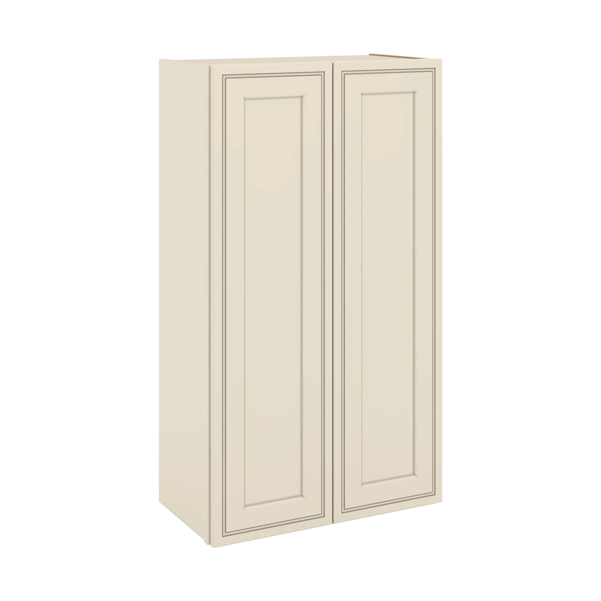 J&K Pearl Glazed H9 Double Door Wall Cabinet - 24" W x 42" H