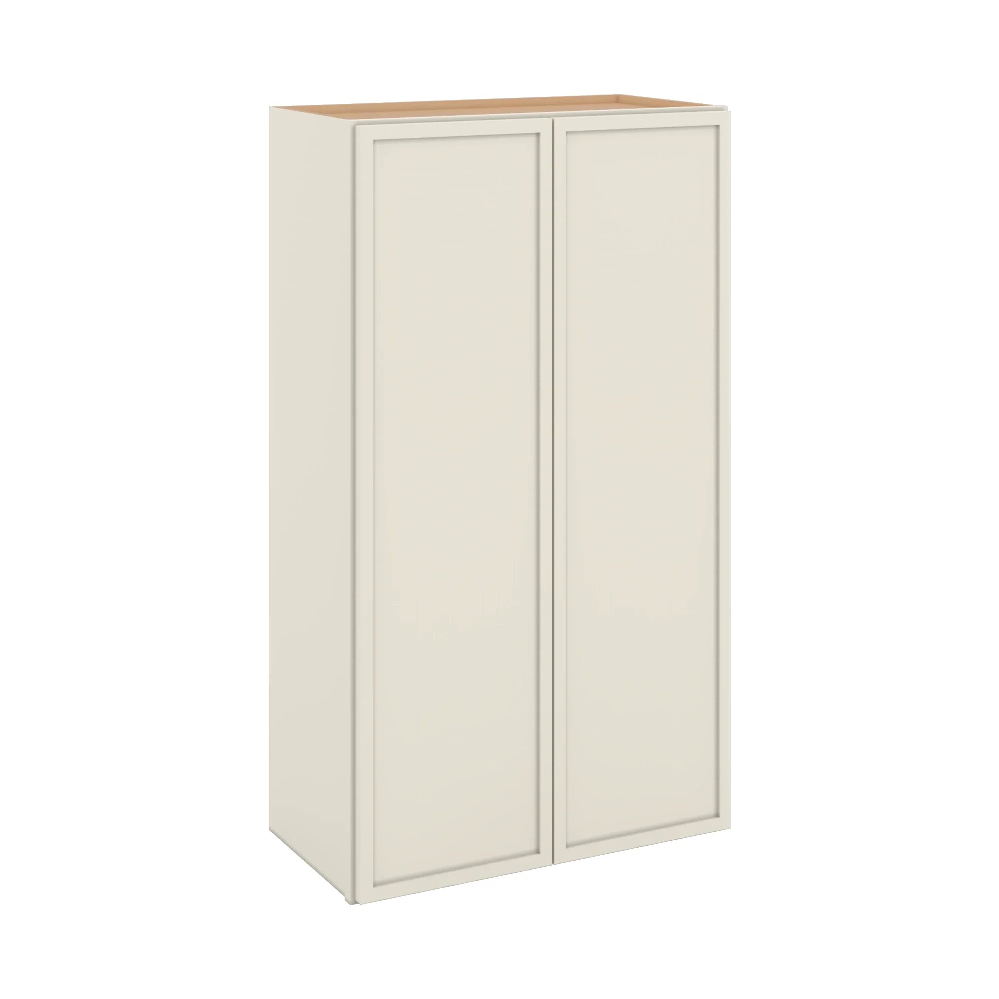 Modernform Cabinet Slim Dove White 24" W X 42" H X 12" D Double Door Wall Cabinet
