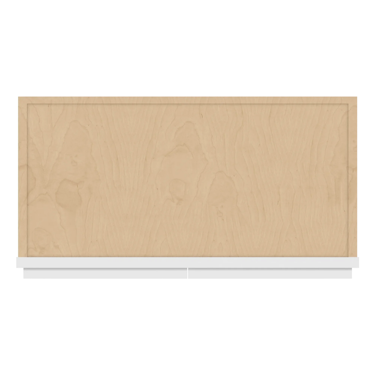 cnc luxor white 24 w x 42 h double door wall cabinet
