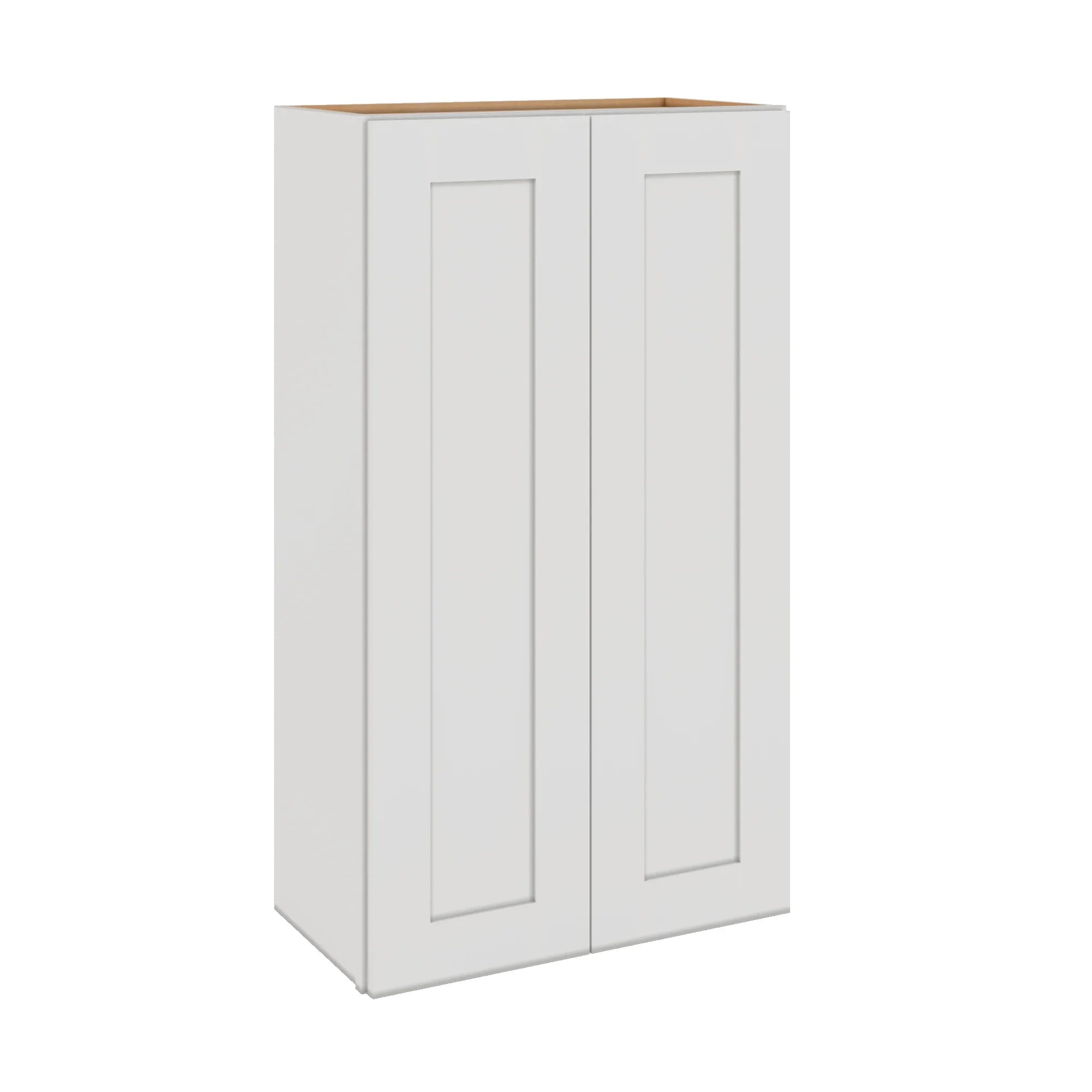 Modernform Cabinet White Shaker 24" W X 42" H X 12" D Double Door Wall Cabinet