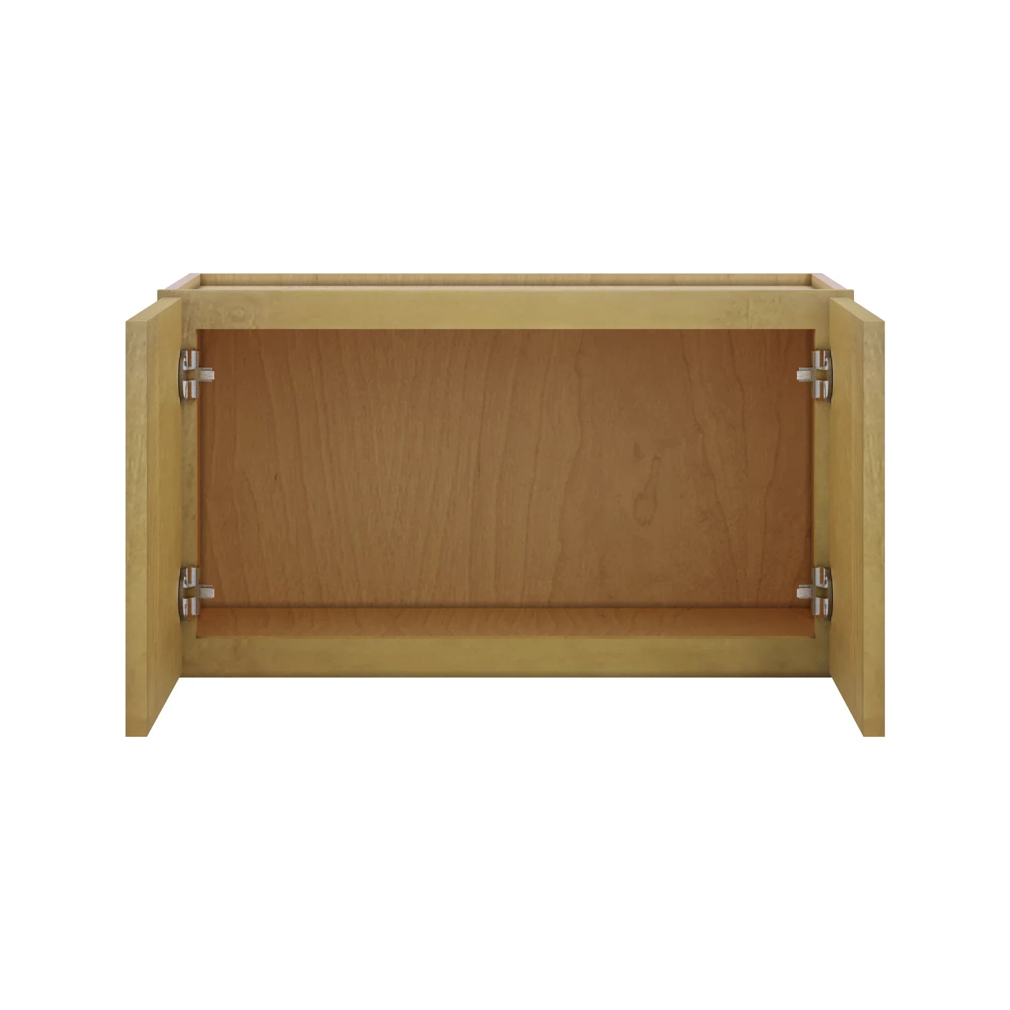 Modernform Cabinet Natural Shaker 27" W X 15" H X 12" D Double Door Wall Cabinet