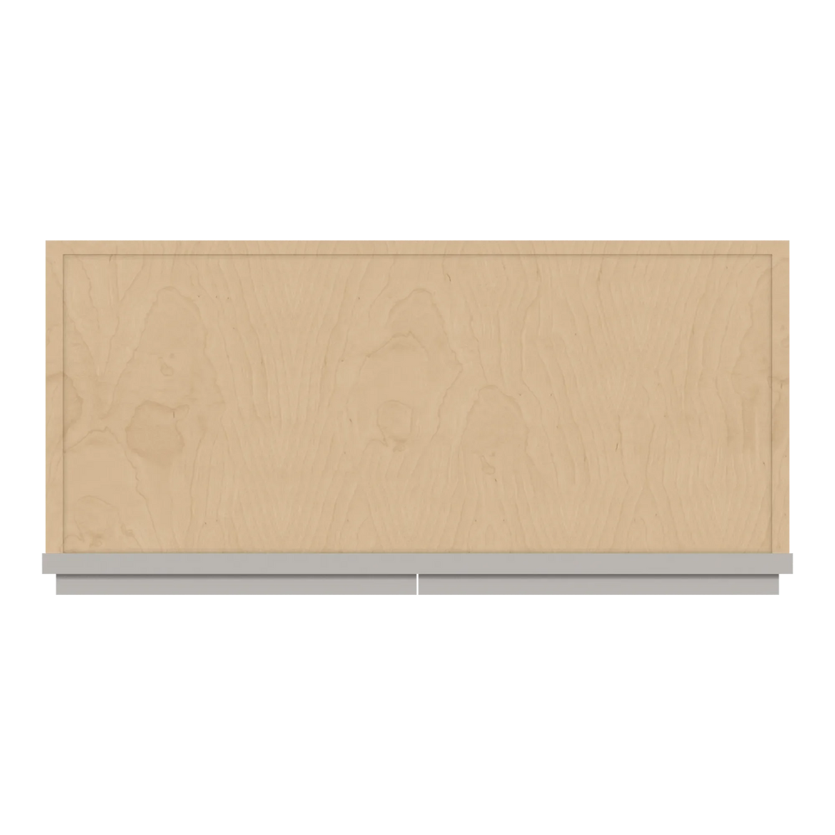 cnc luxor 5 piece misty grey 27 w x 18 h double door wall cabinet