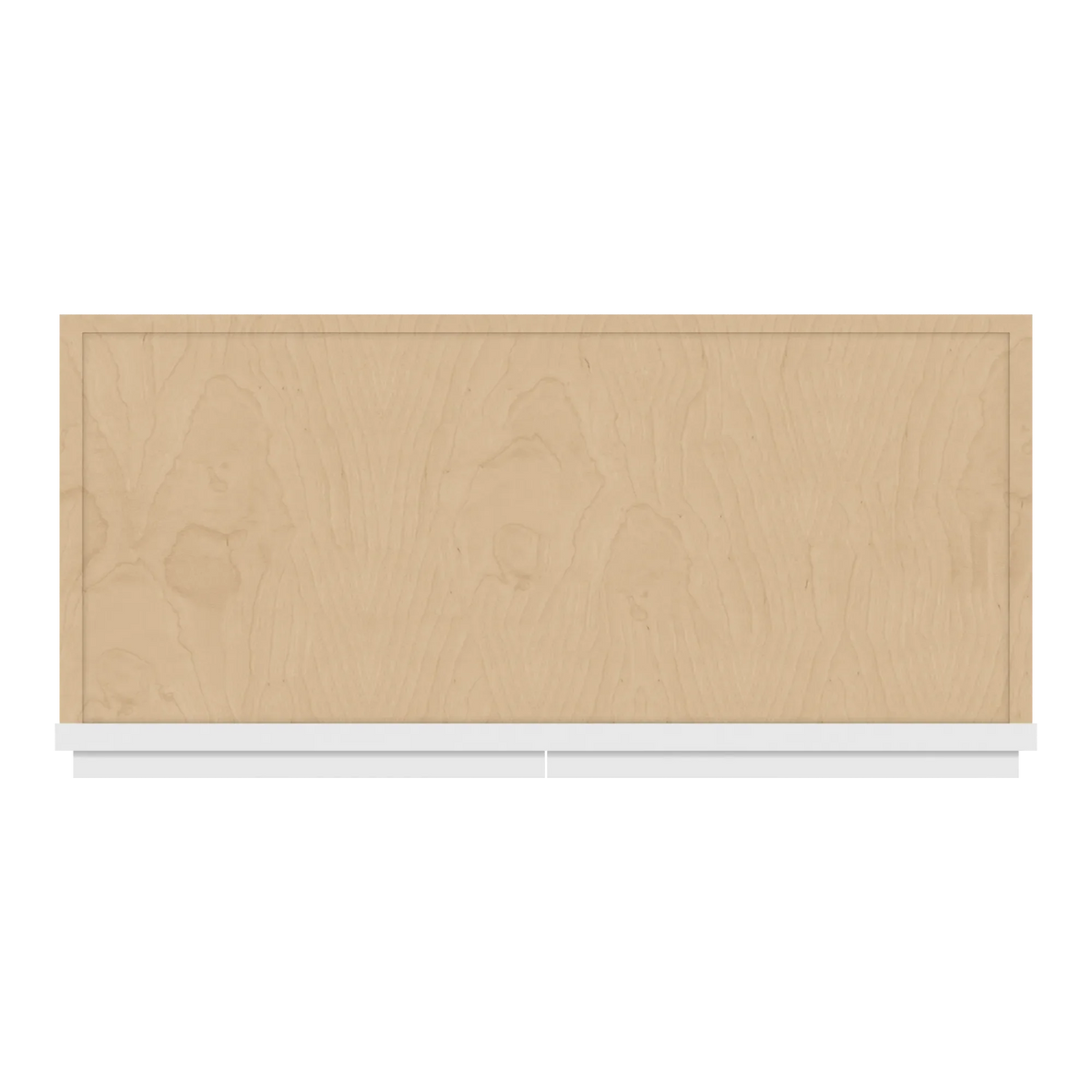 cnc luxor white 27 w x 18 h double door wall cabinet