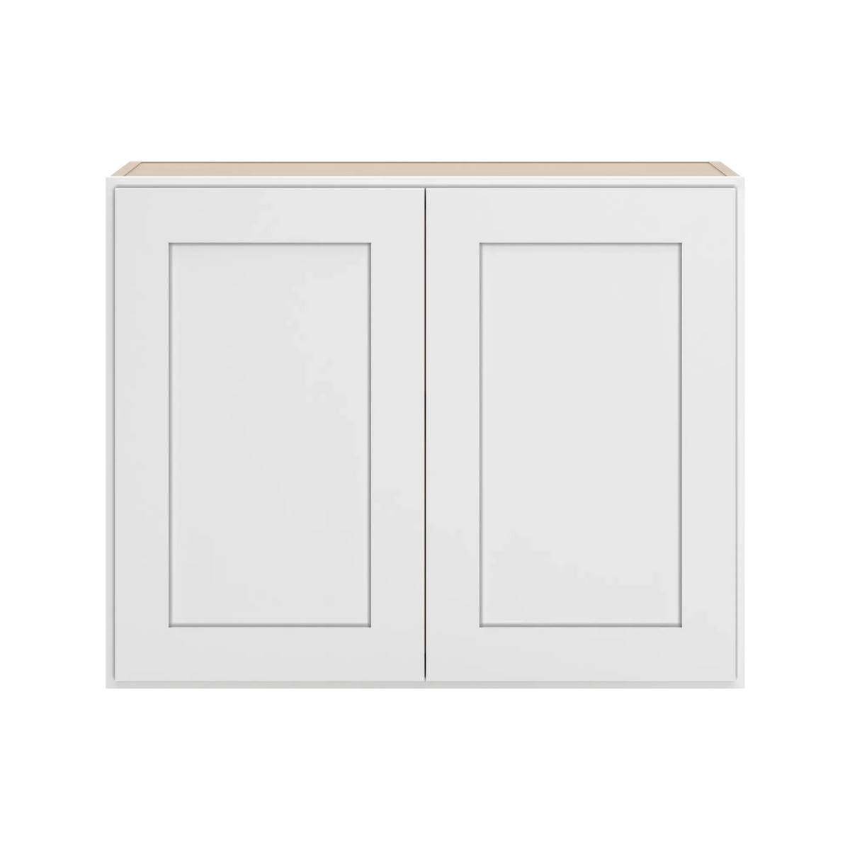 cnc luxor white 27 w x 24 h double door wall cabinet