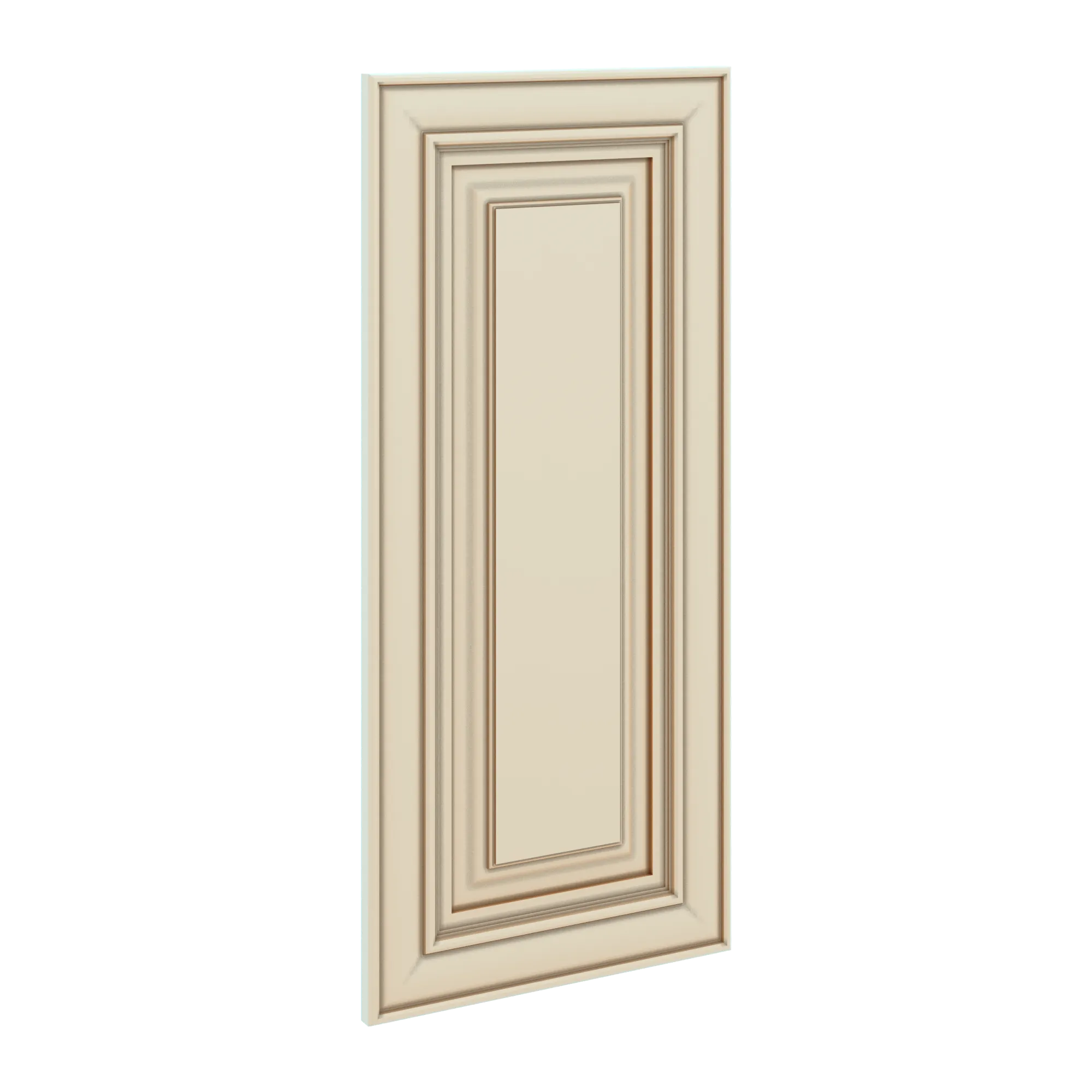 J&K Creme Glazed A7 Dummy Door Panel 13 1/2" W x 30" H