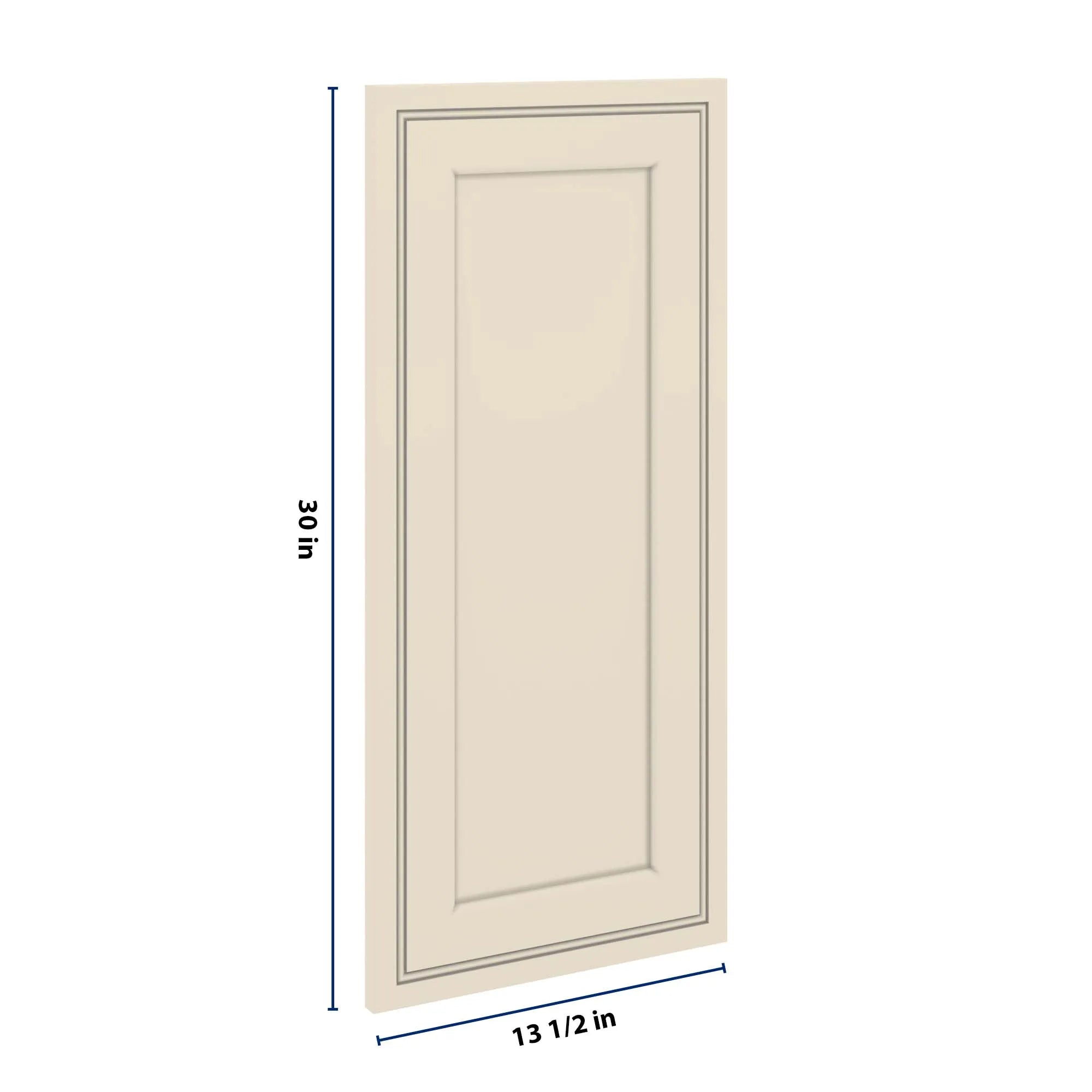 J&K Pearl Glazed H9 Dummy Door Panel 13 1/2" W x 30" H