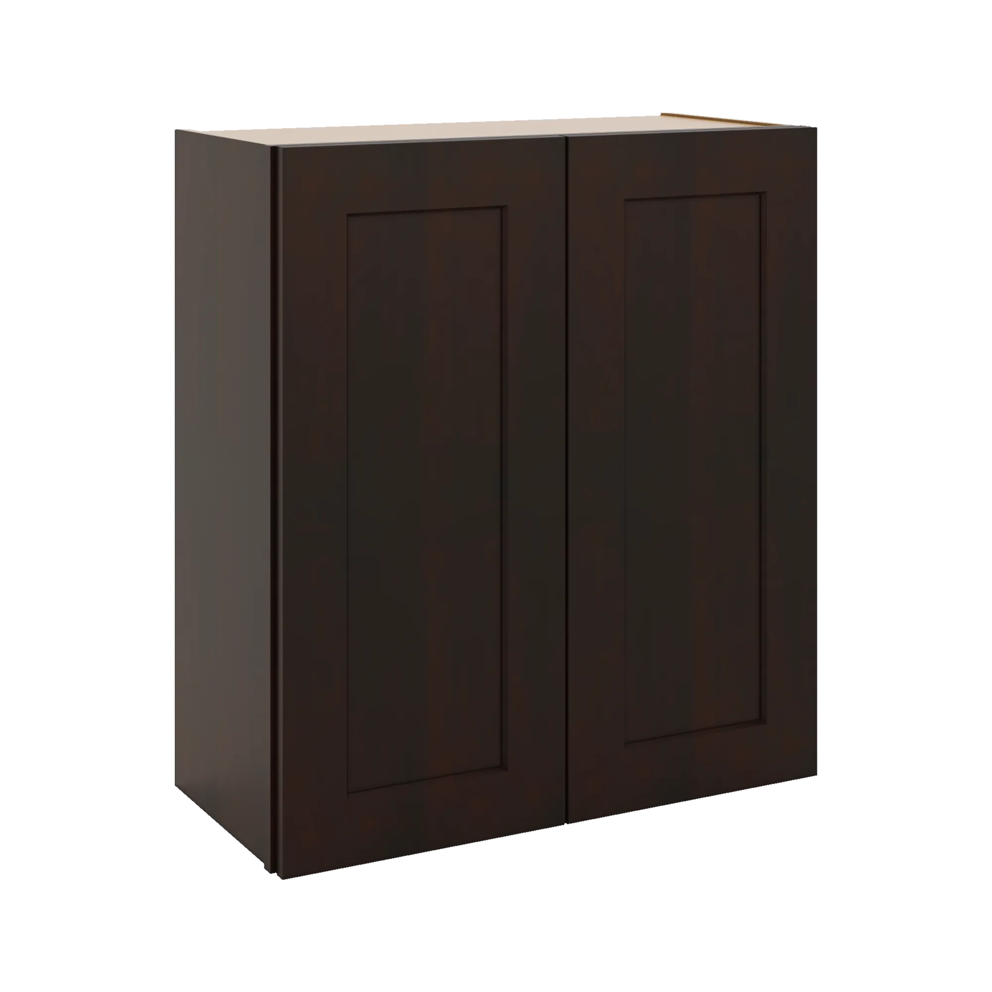 J&K Java Coffee S1 Double Door Wall Cabinet - 27" W x 30" H