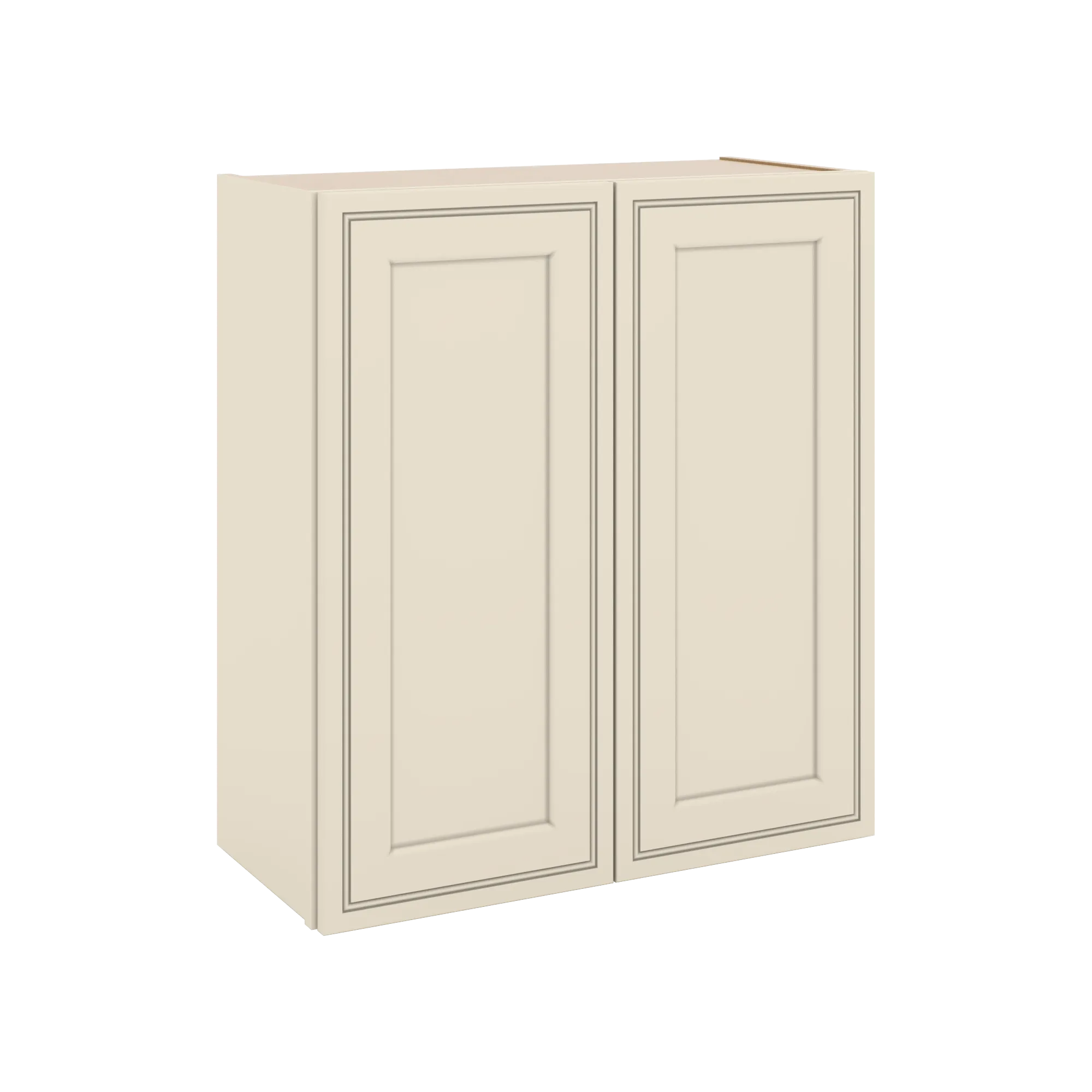 J&K Pearl Glazed H9 Double Door Wall Cabinet - 27" W x 30" H