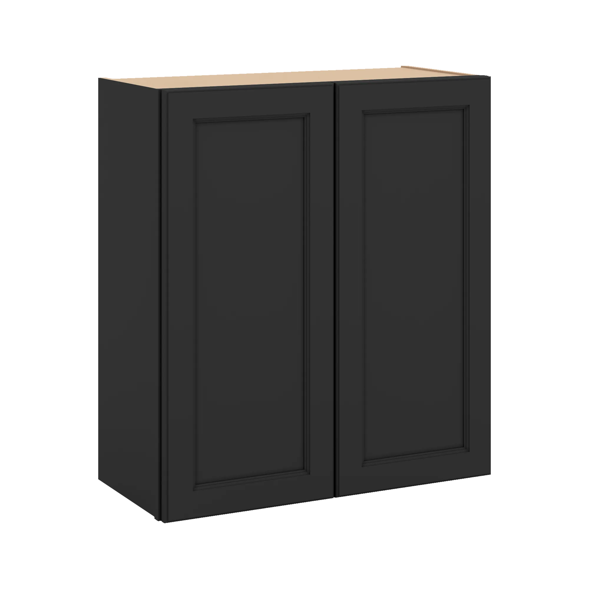 J&K Charcoal E2 Double Door Wall Cabinet - 27" W x 30" H