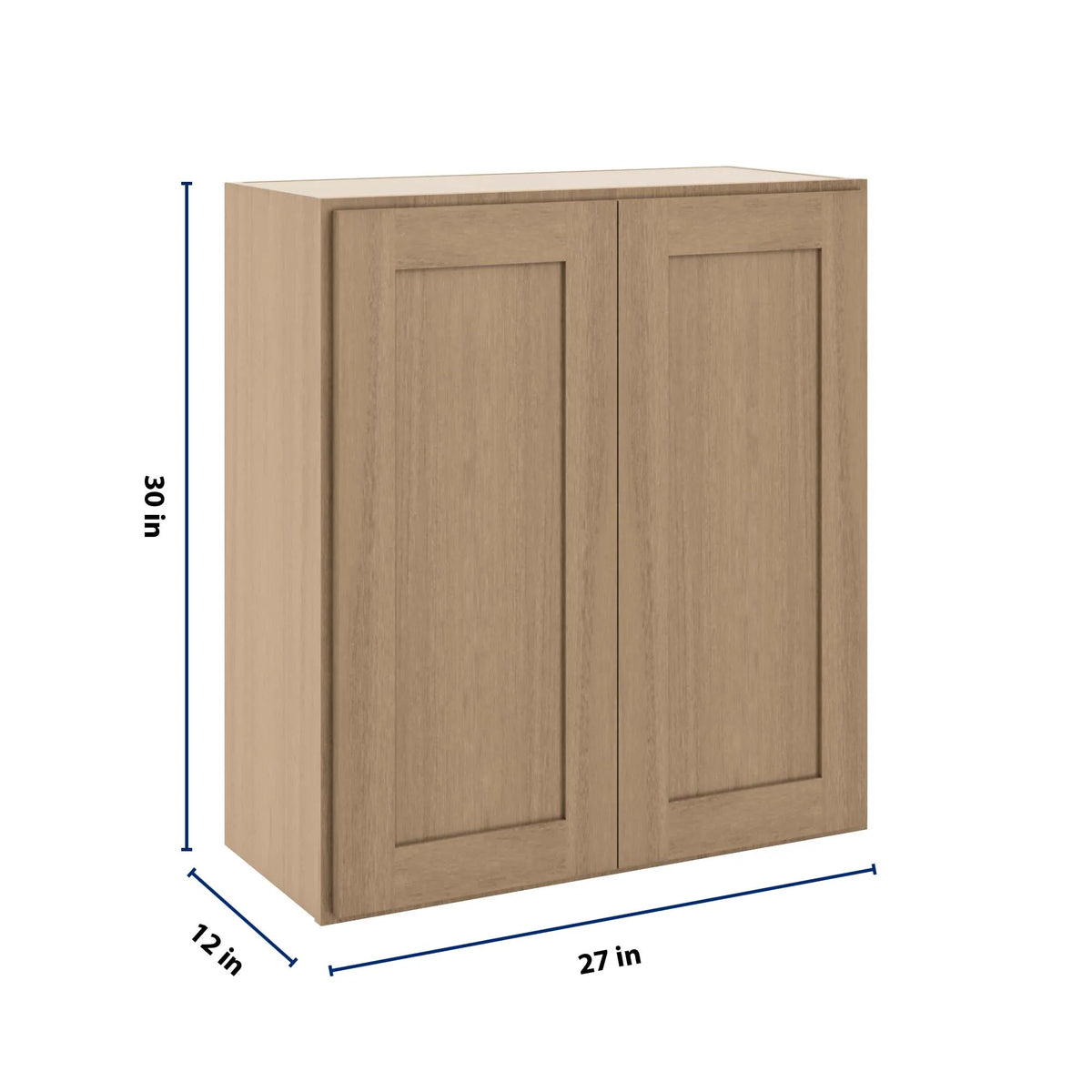 CNC Luxor 5-Piece Harvest 27" W X 30" H Double Door Wall Cabinet