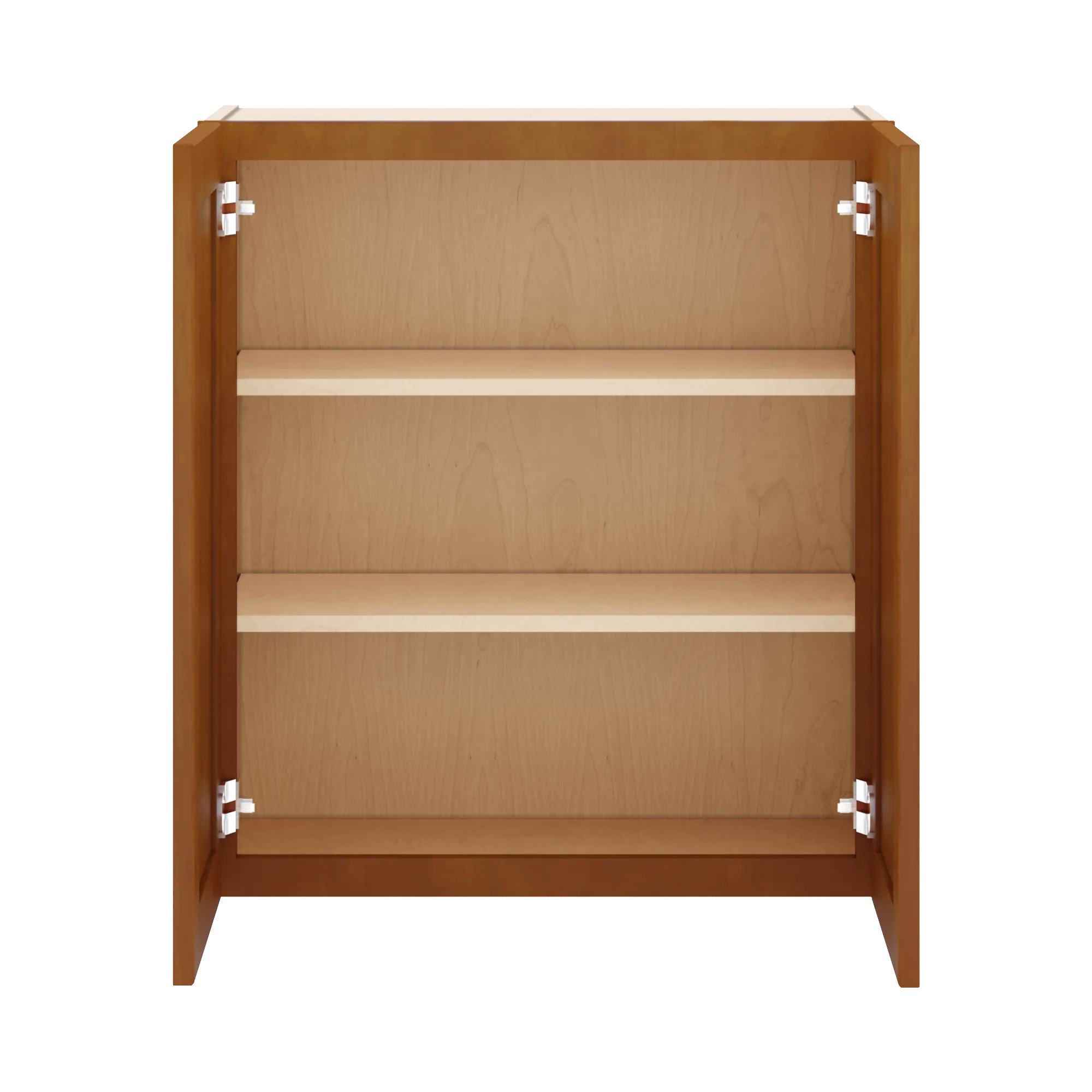 j k mocha glazed k10 double door wall cabinet 27 w x 30 h