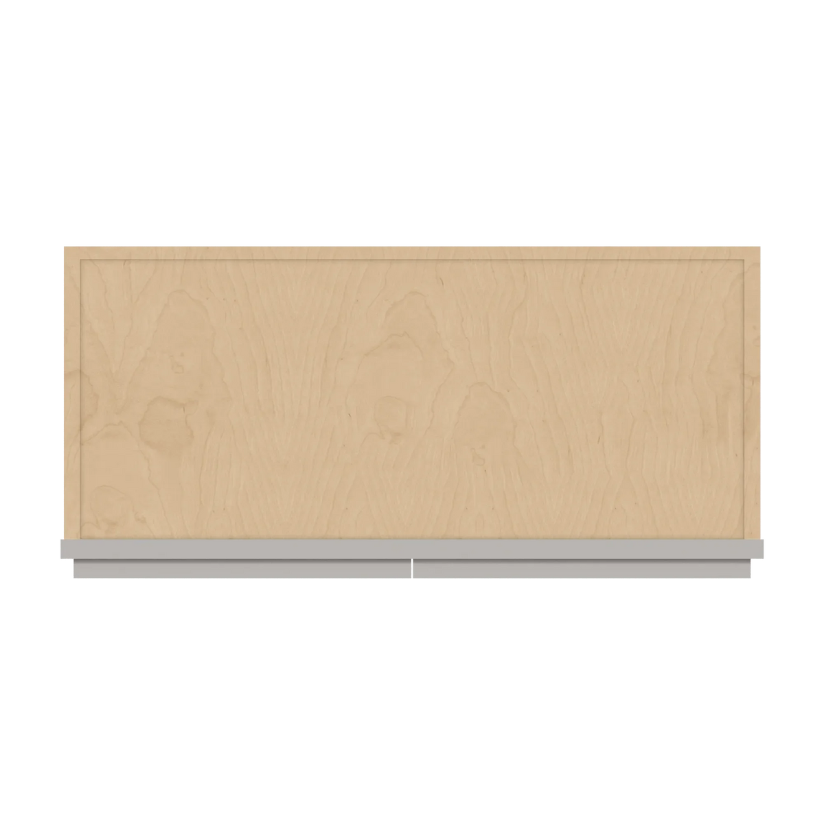cnc luxor 5 piece misty grey 27 w x 30 h double door wall cabinet