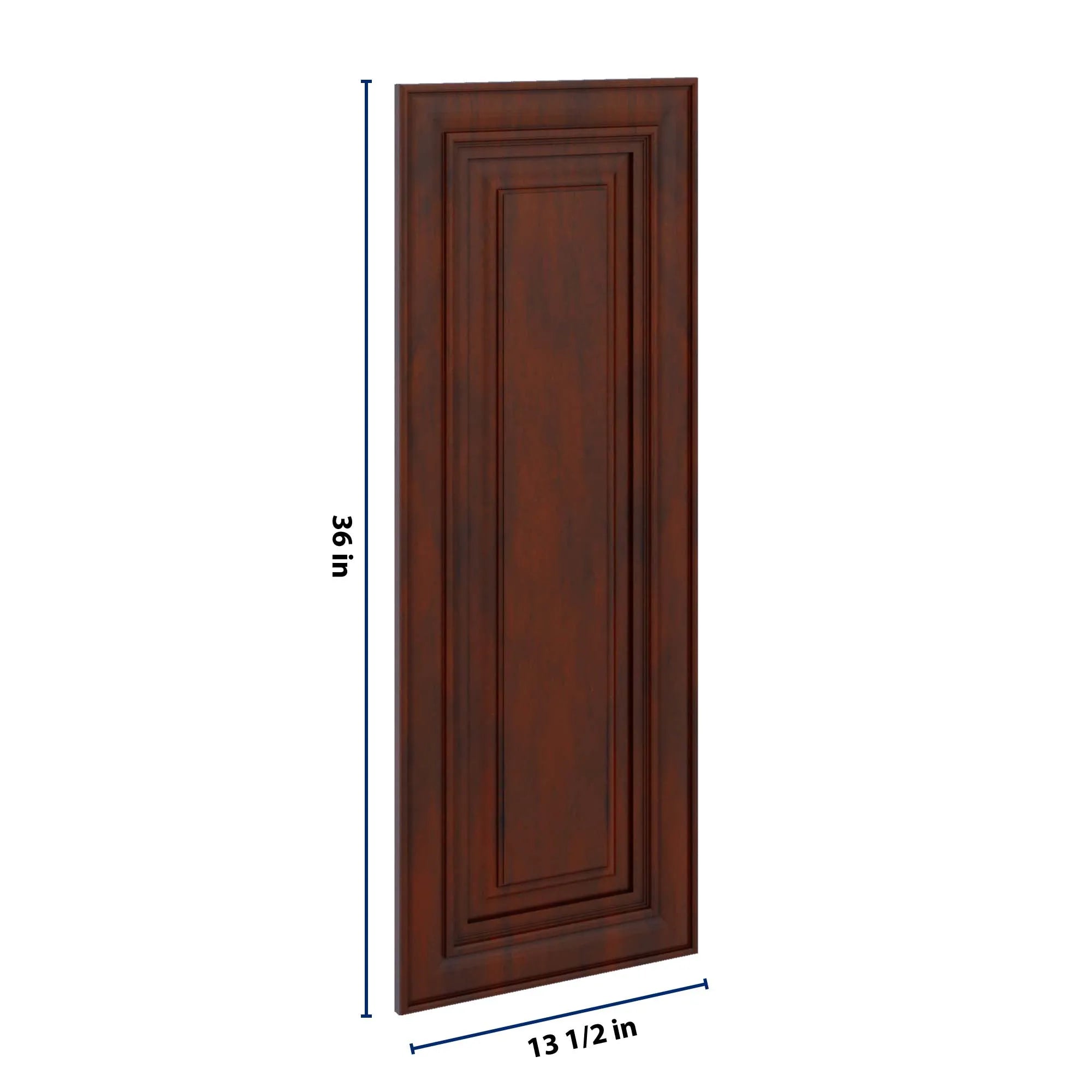 J&K Mahogany J5 Dummy Door Panel 13 1/2" W x 36" H