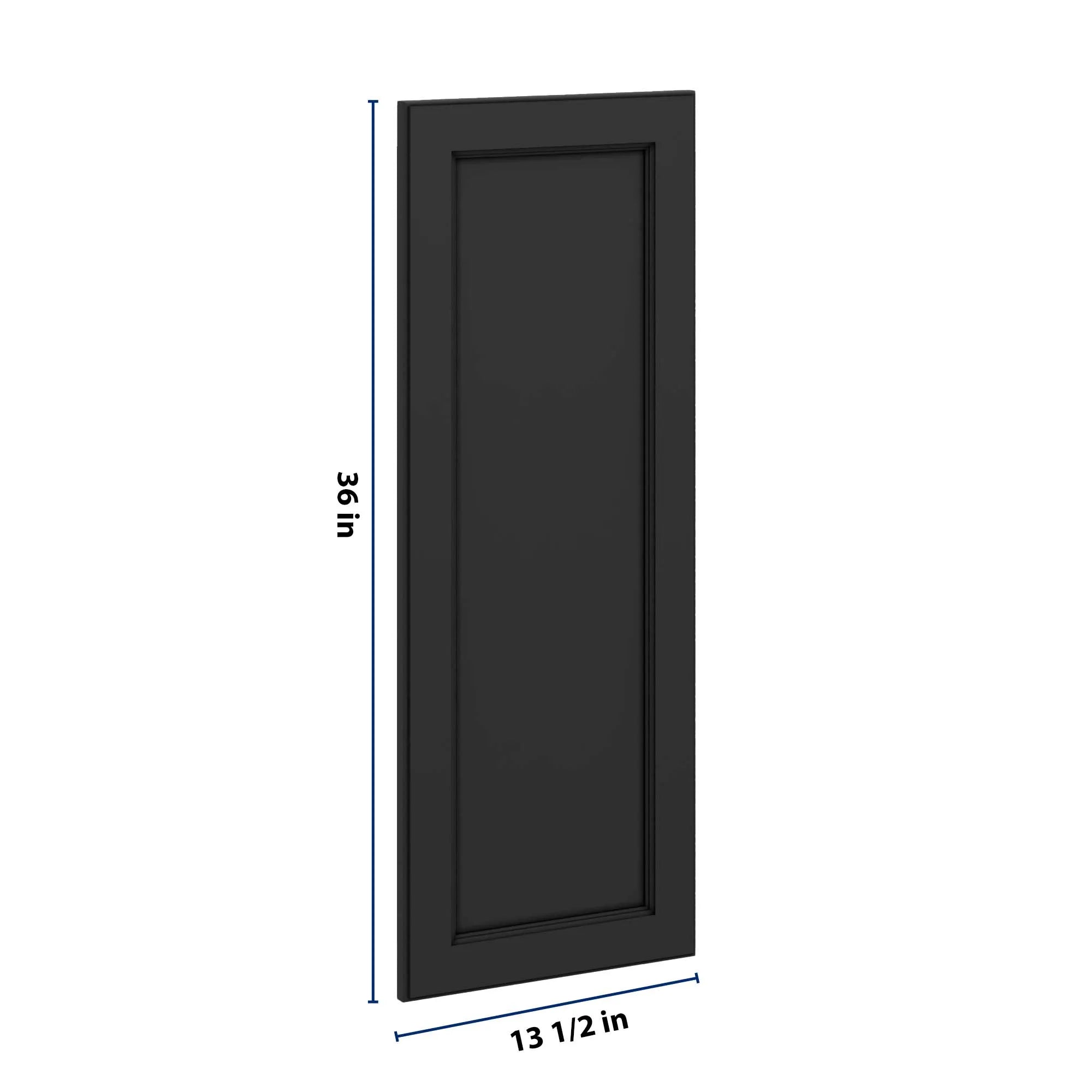 J&K Charcoal E2 Dummy Door Panel 13 1/2" W x 36" H