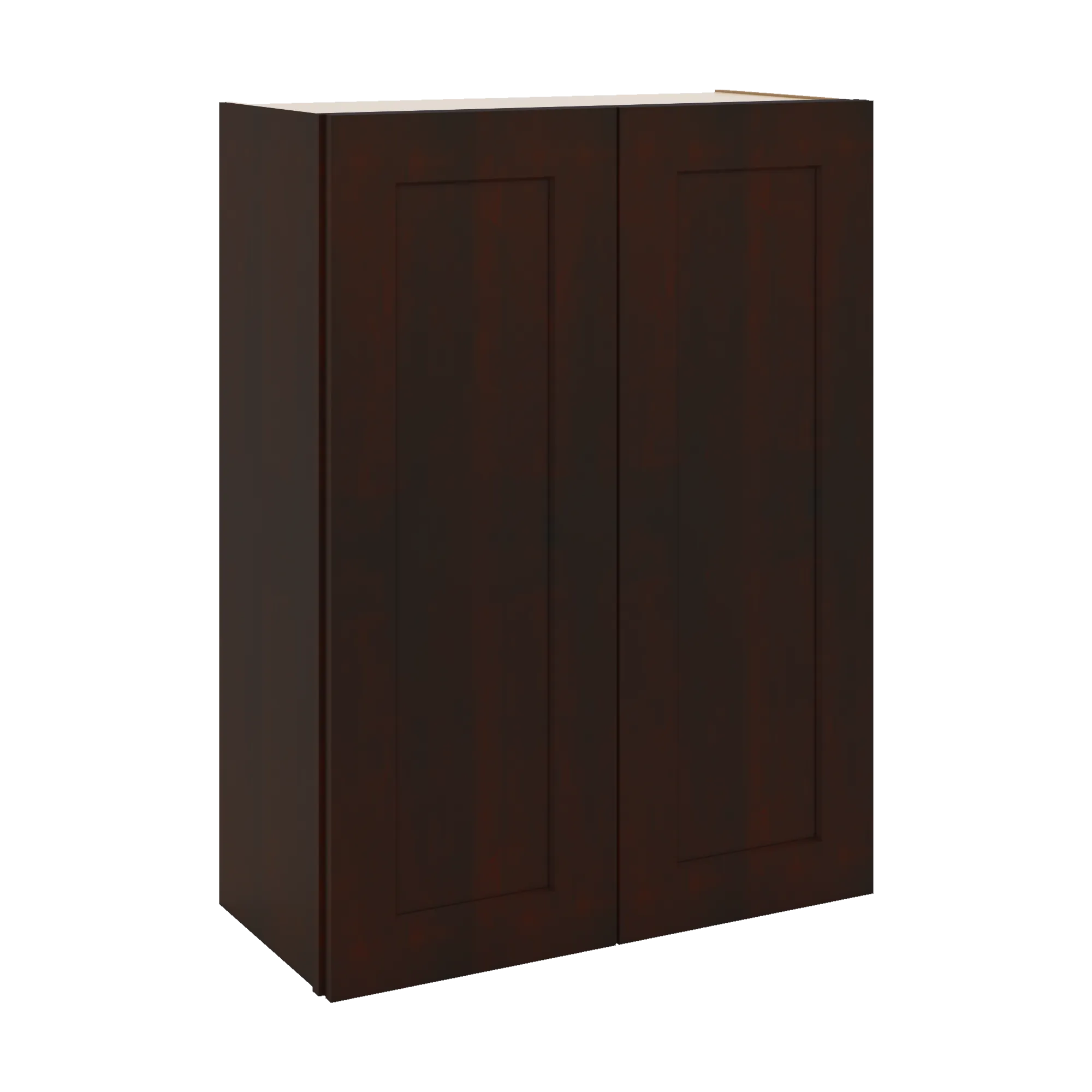 J&K Java Coffee S1 Double Door Wall Cabinet - 27" W x 36" H