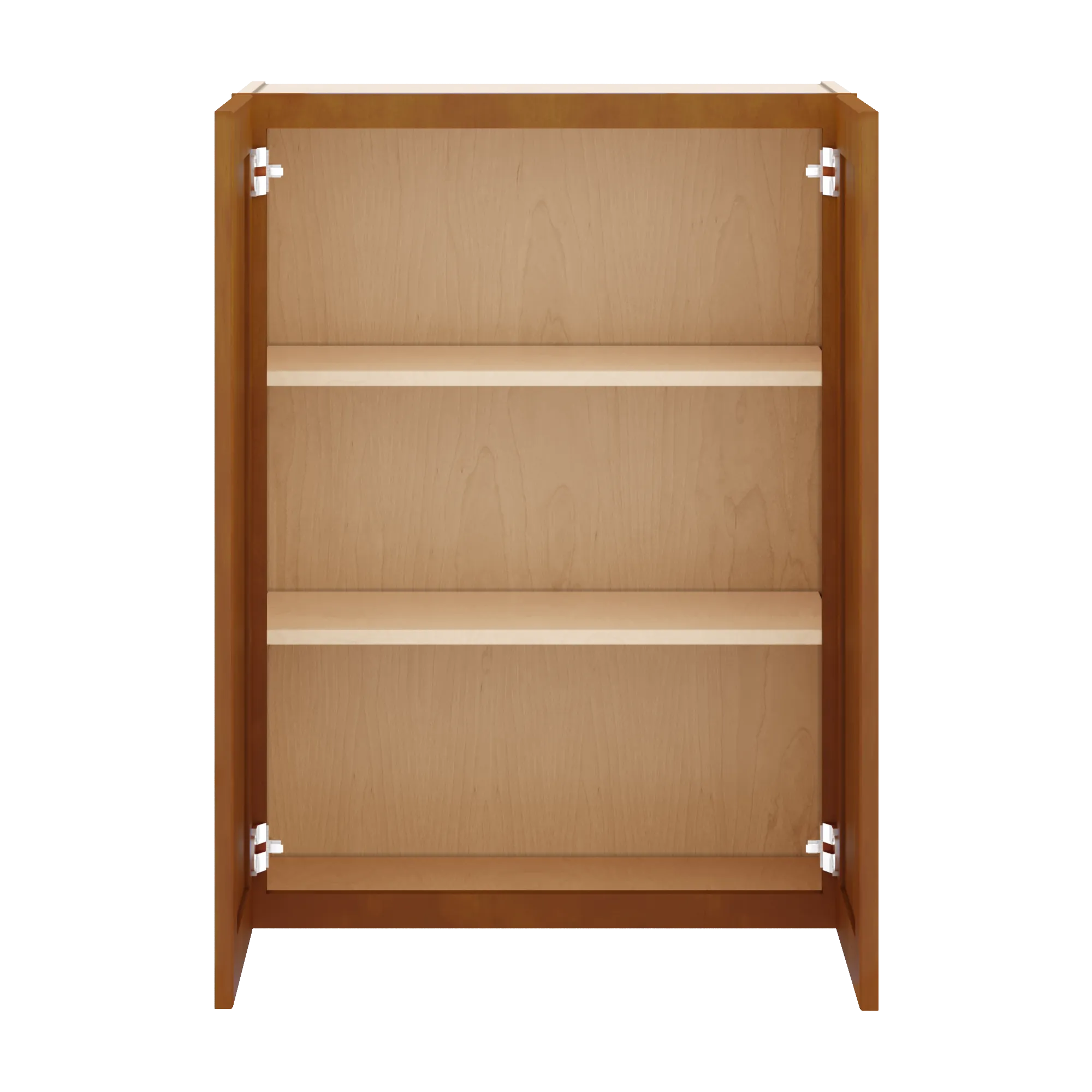 j k mocha glazed k10 double door wall cabinet 27 w x 36 h