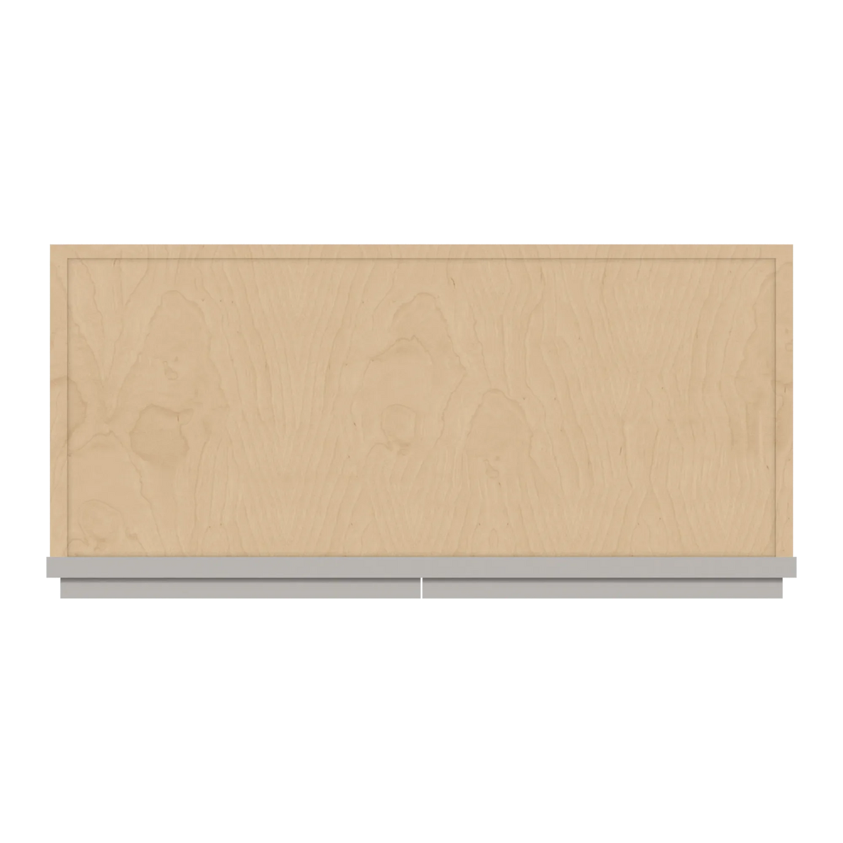cnc luxor 5 piece misty grey 27 w x 36 h double door wall cabinet