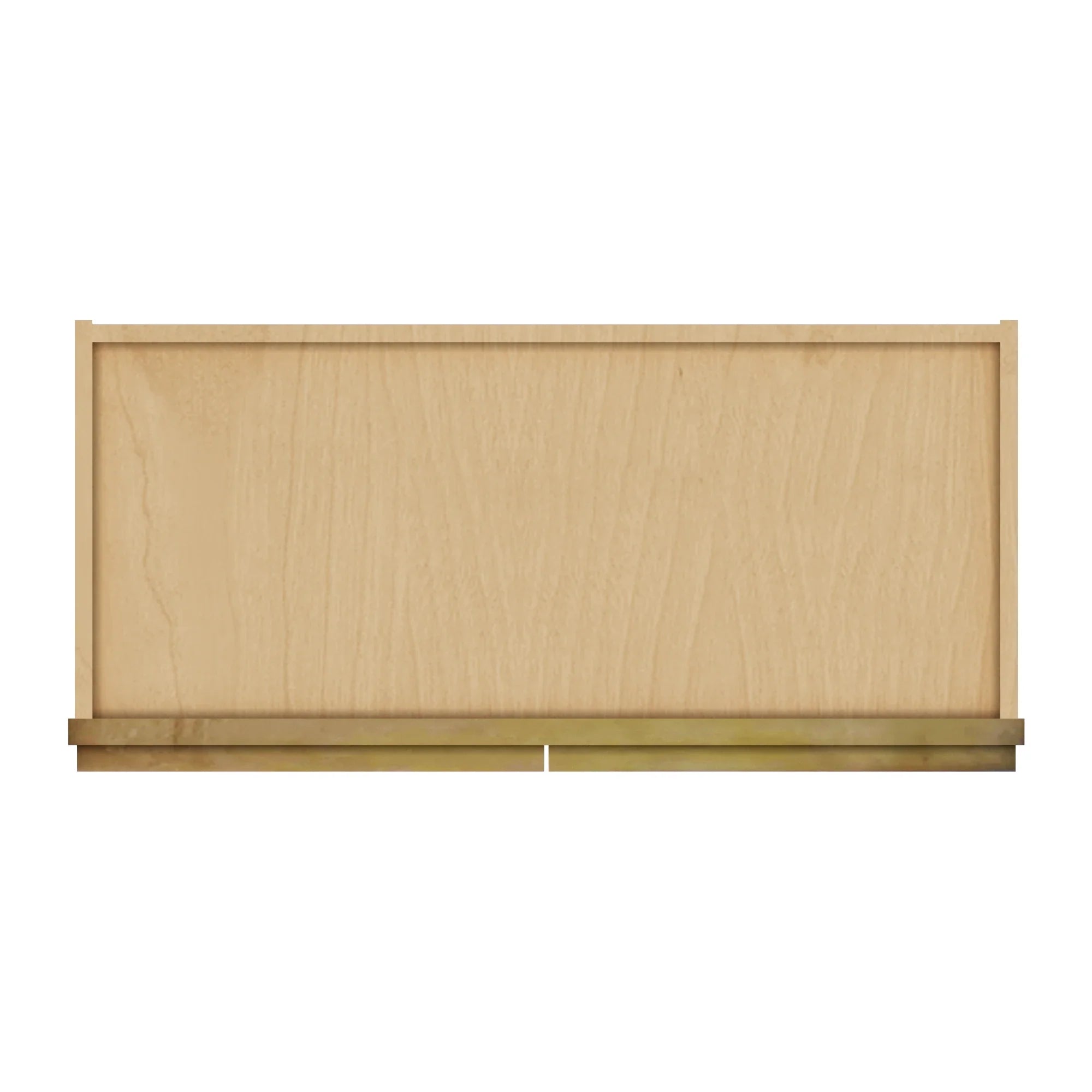 Modernform Cabinet Natural Shaker 27" W X 36" H X 12" D Double Door Wall Cabinet