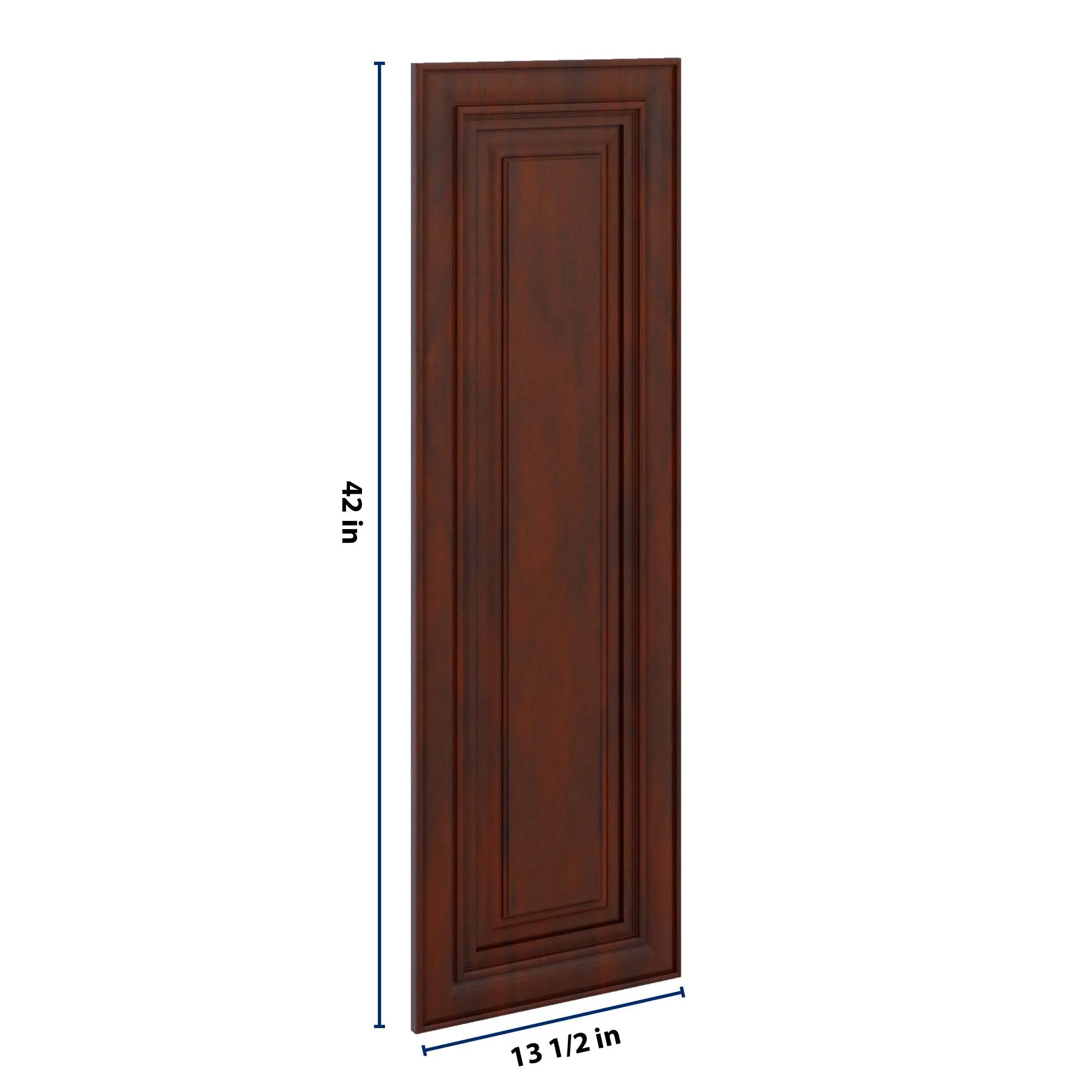 J&K Mahogany J5 Dummy Door Panel 13 1/2" W x 42" H
