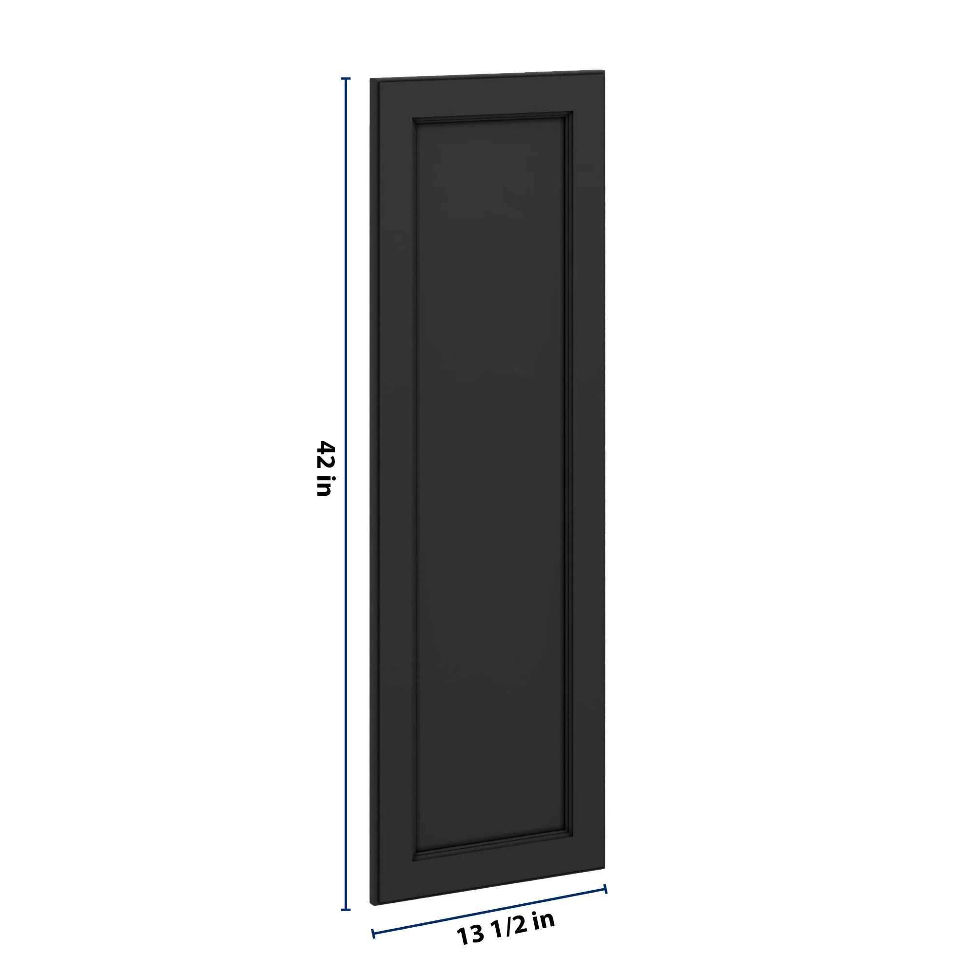 J&K Charcoal E2 Dummy Door Panel 13 1/2" W x 42" H