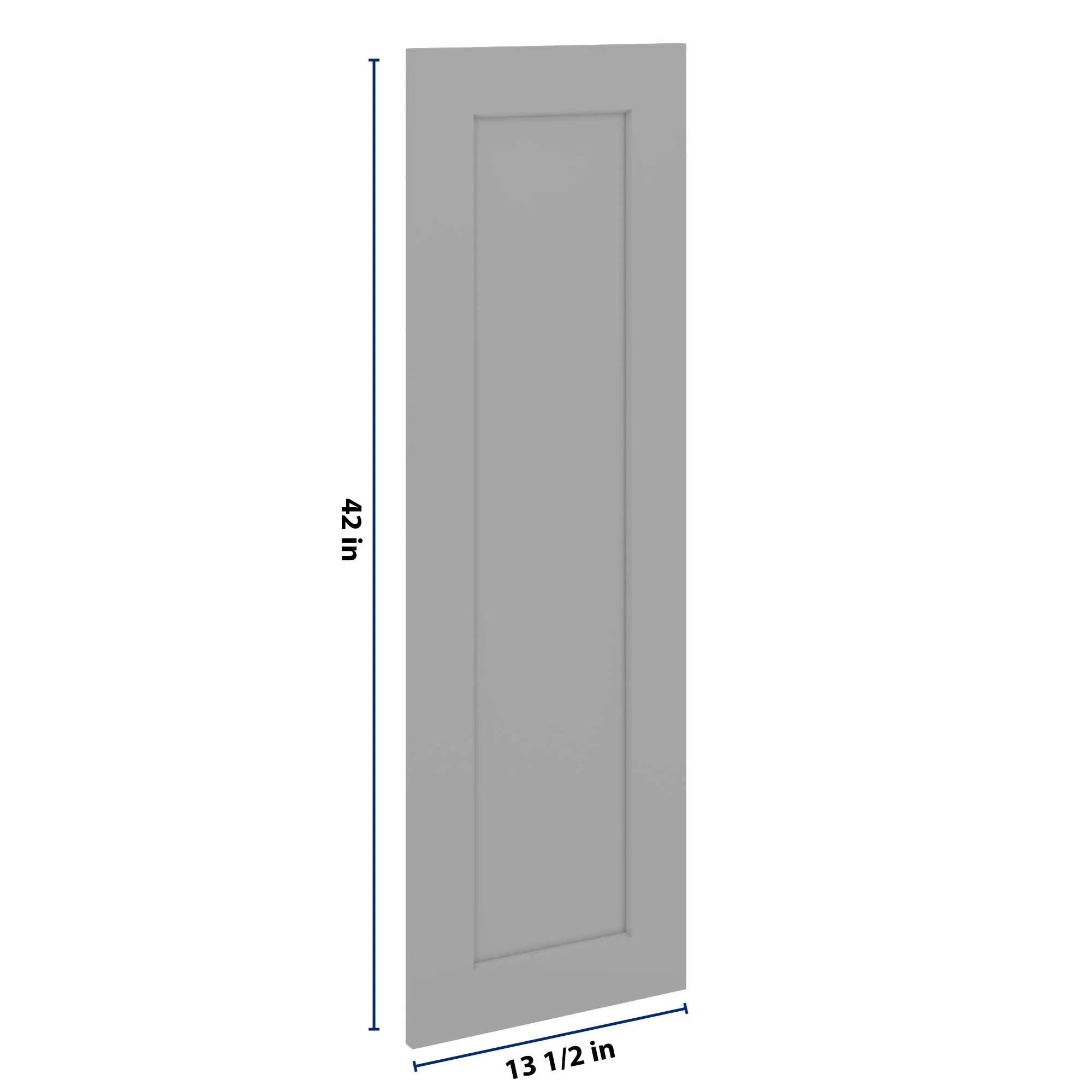 J&K Castle Grey S5 Dummy Door Panel 13 1/2" W x 42" H