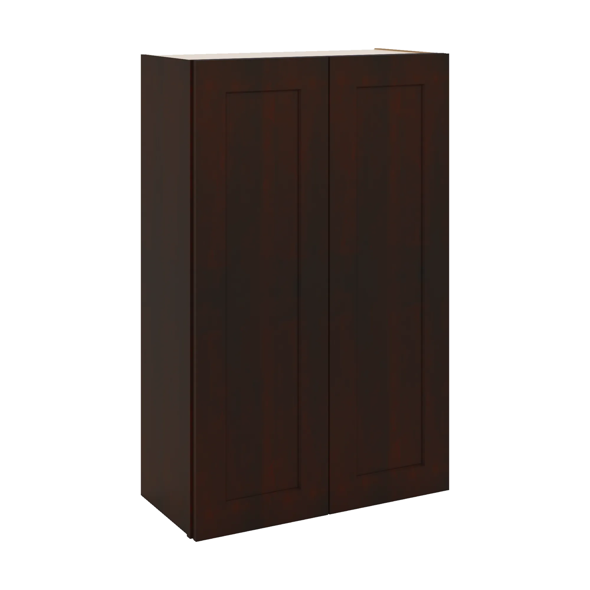 J&K Java Coffee S1 Double Door Wall Cabinet - 27" W x 42" H