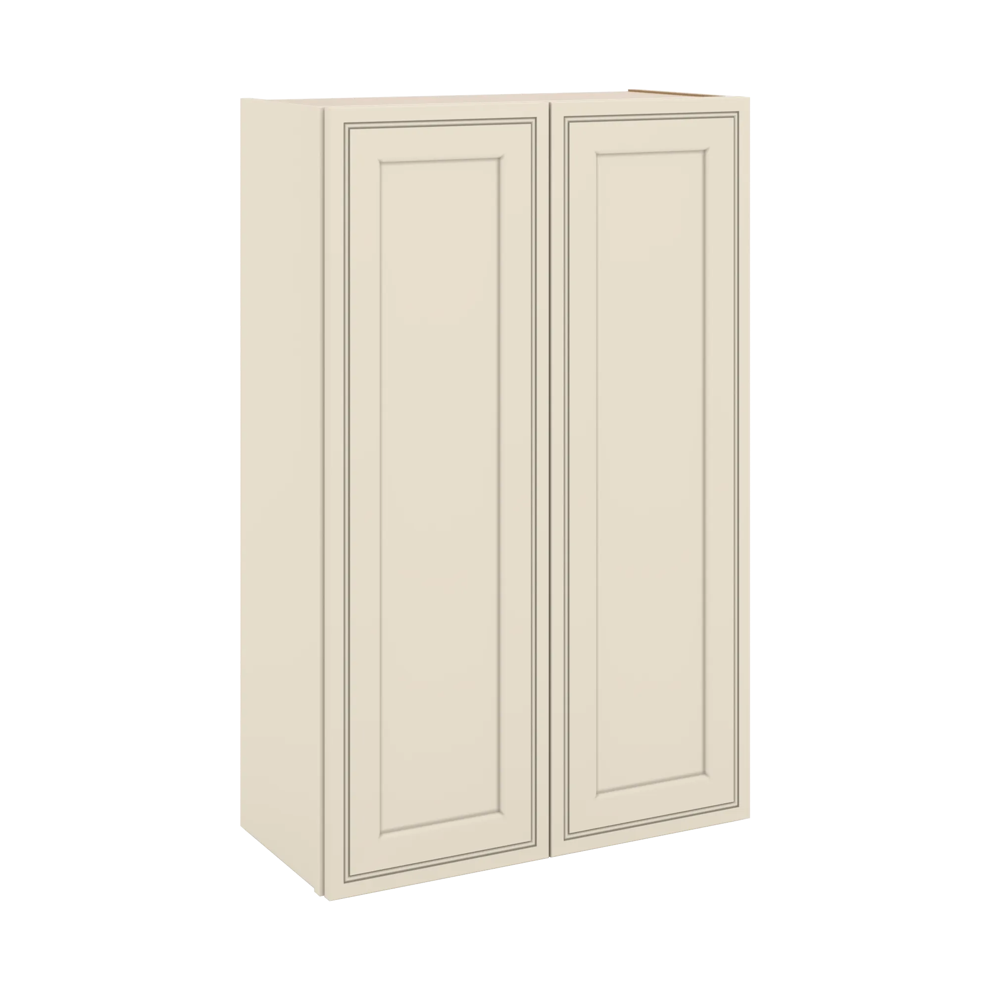 J&K Pearl Glazed H9 Double Door Wall Cabinet - 27" W x 42" H