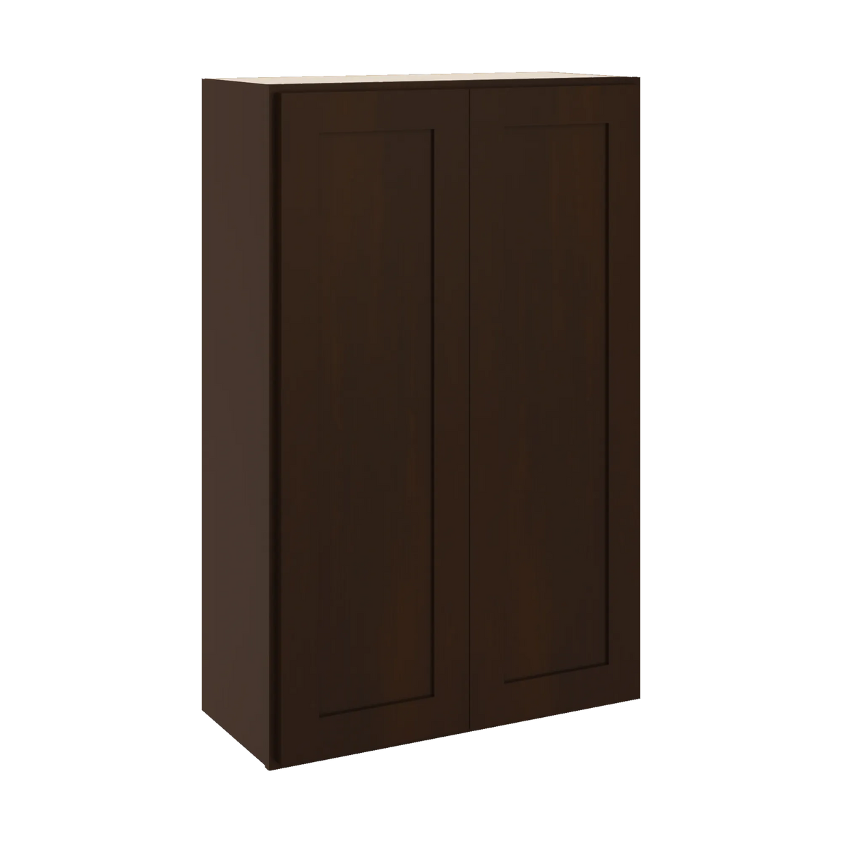 CNC Luxor 5-Piece Espresso 27" W X 42" H Double Door Wall Cabinet