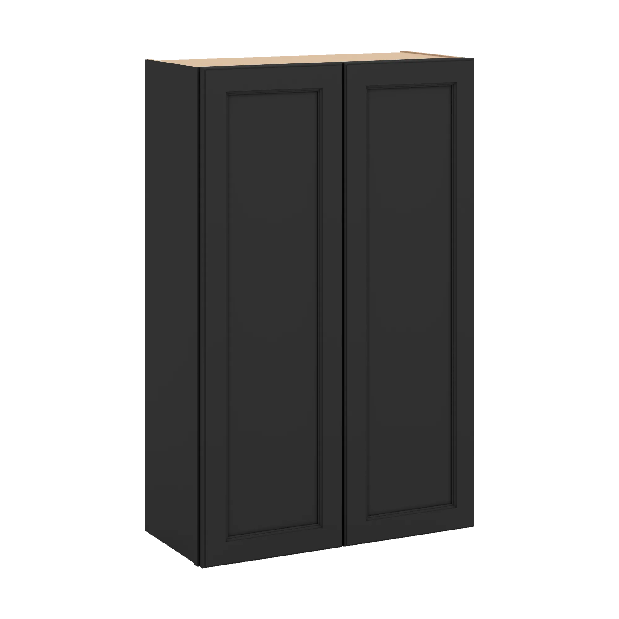 J&K Charcoal E2 Double Door Wall Cabinet - 27" W x 42" H