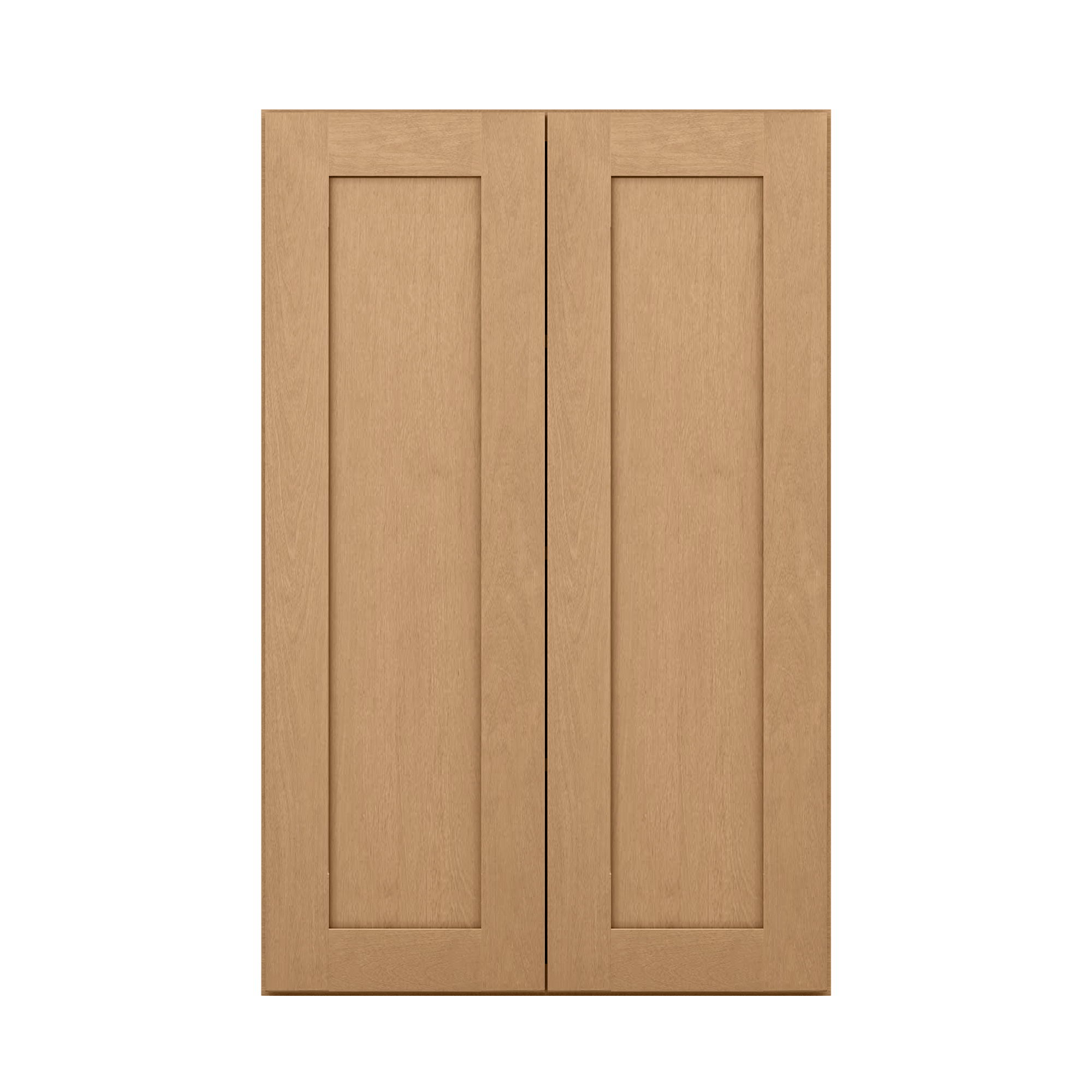 Wall Kitchen Cabinet W2742 Shaker Toffee LessCare 27 in. width 42 in. height 12 in. depth