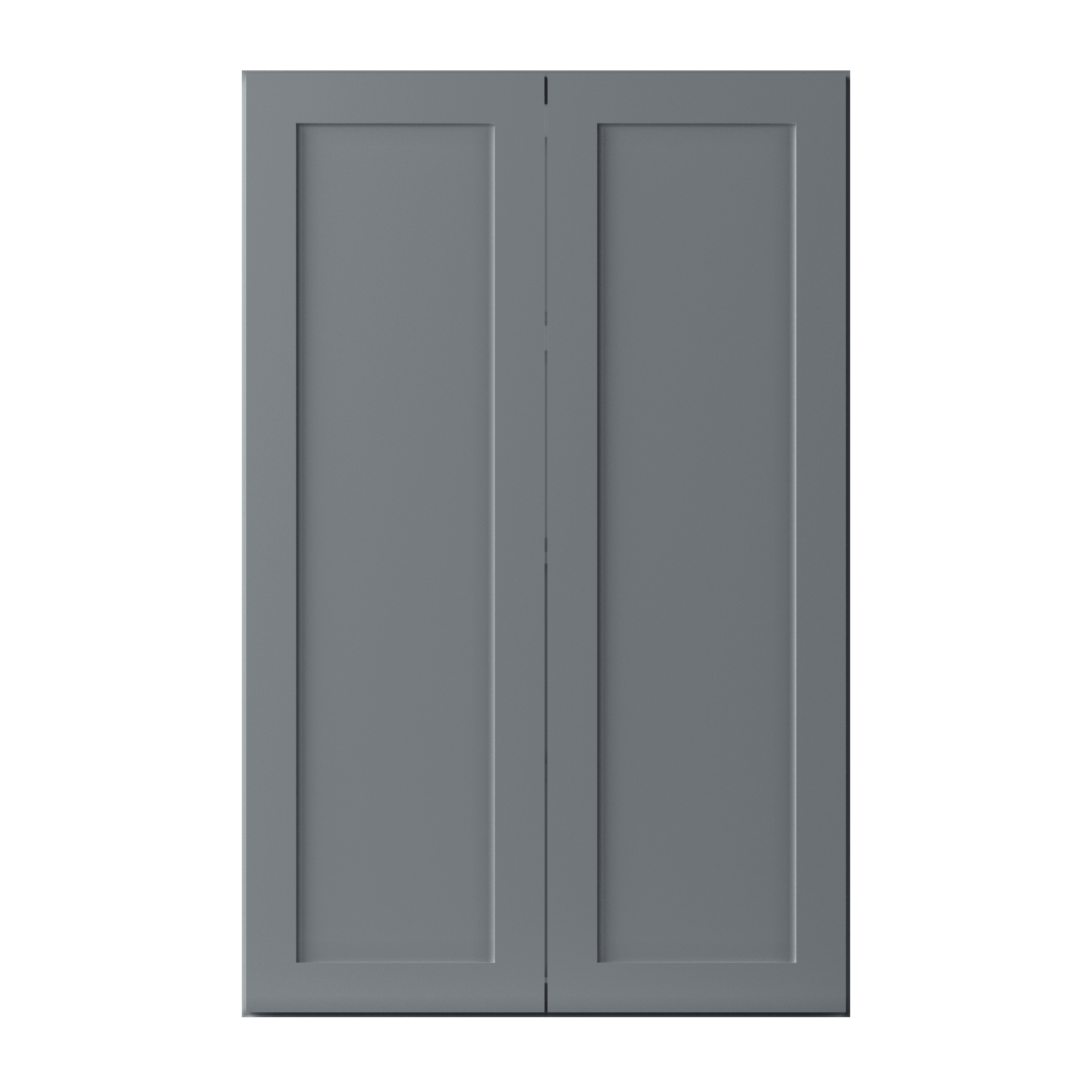 Wall Kitchen Cabinet W2742 Colonial Gray LessCare 27 in. width 42 in. height 12 in. depth