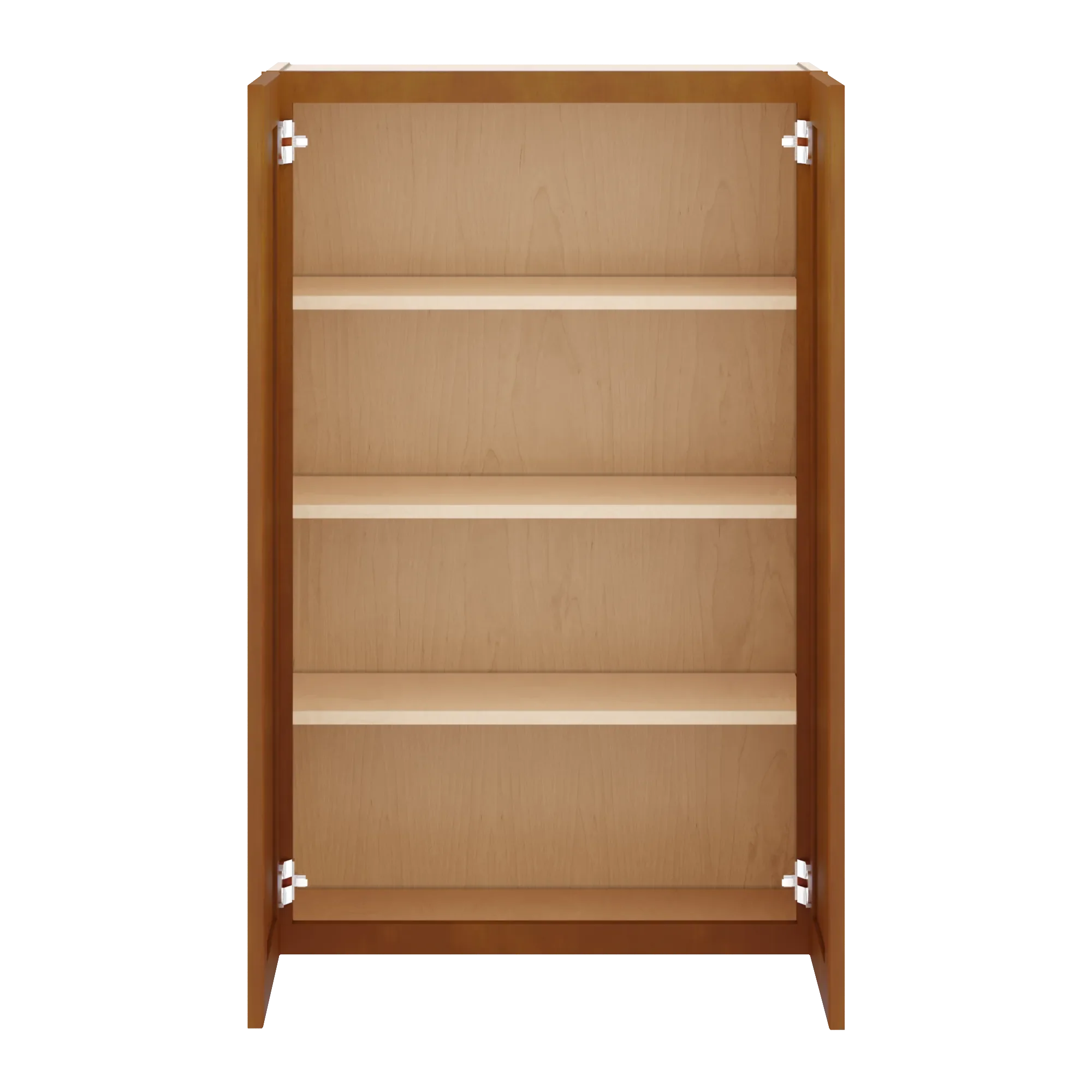 j k mocha glazed k10 double door wall cabinet 27 w x 42 h