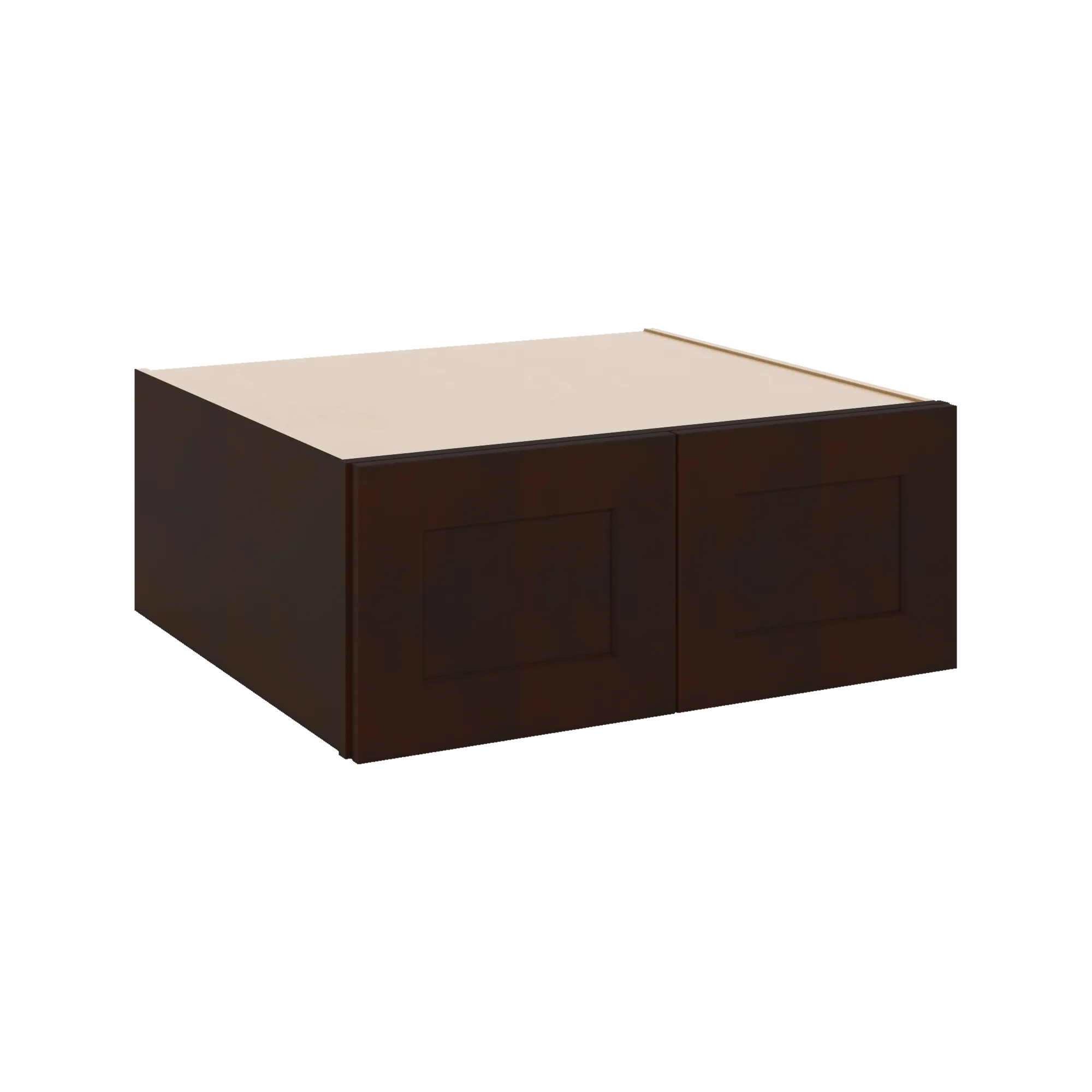 J&K Java Coffee S1 Refrigerator Wall Cabinet - 30" W x 12" H x 27" D