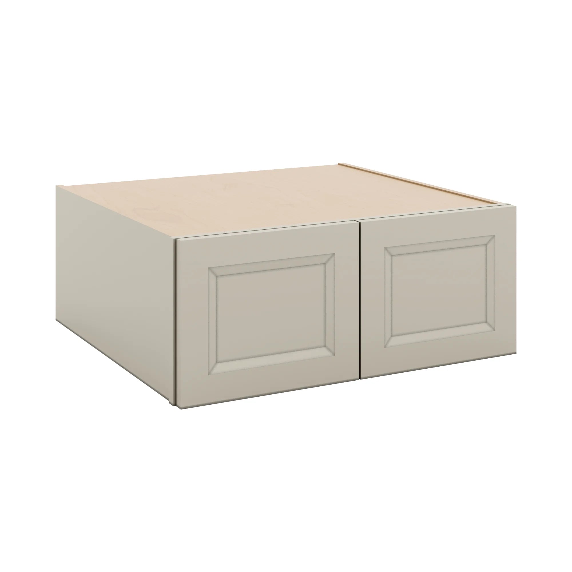 J&K Pebble B6 Refrigerator Wall Cabinet - 30" W x 12" H x 27" D