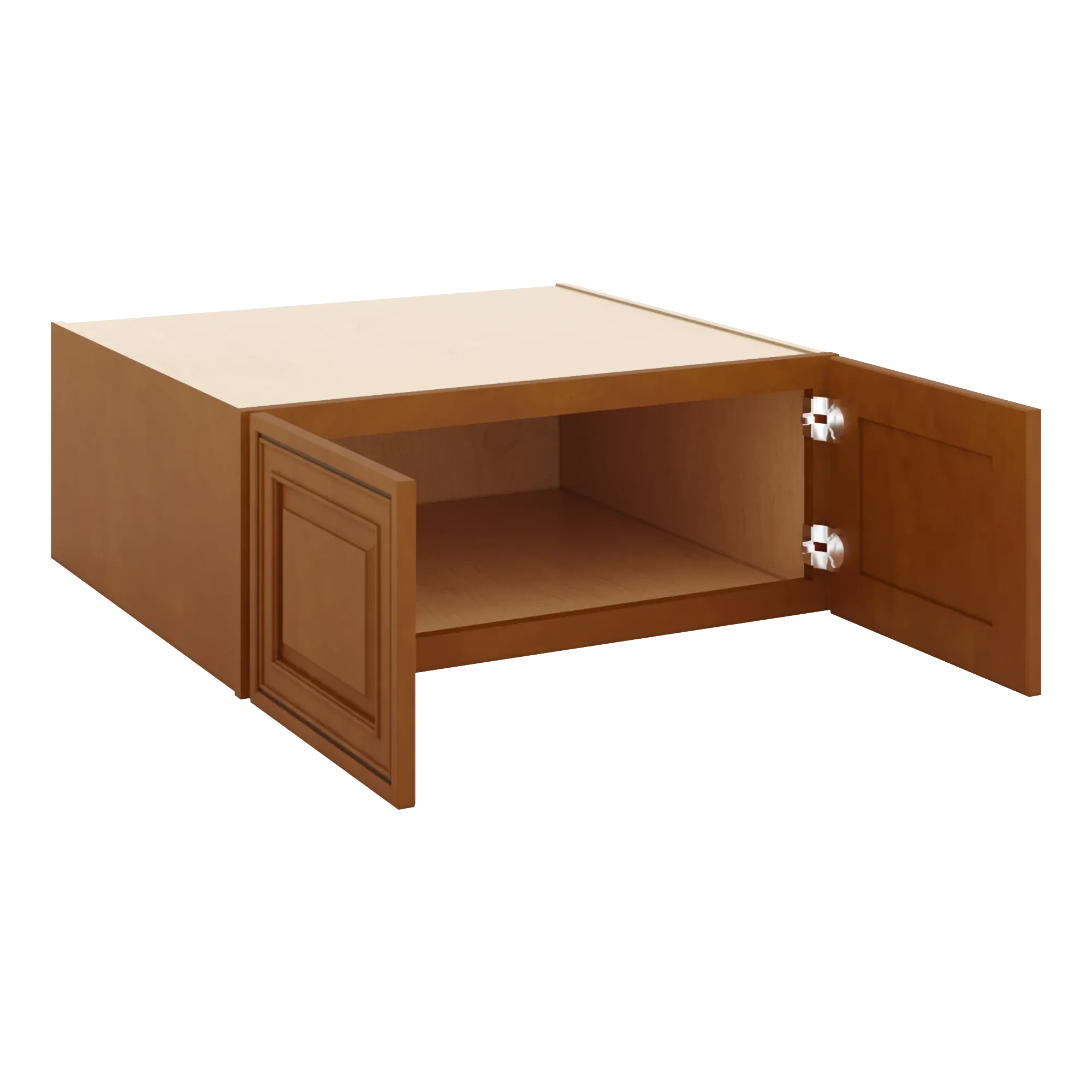 j k mocha glazed k10 refrigerator wall cabinet 30 w x 12 h x 27 d