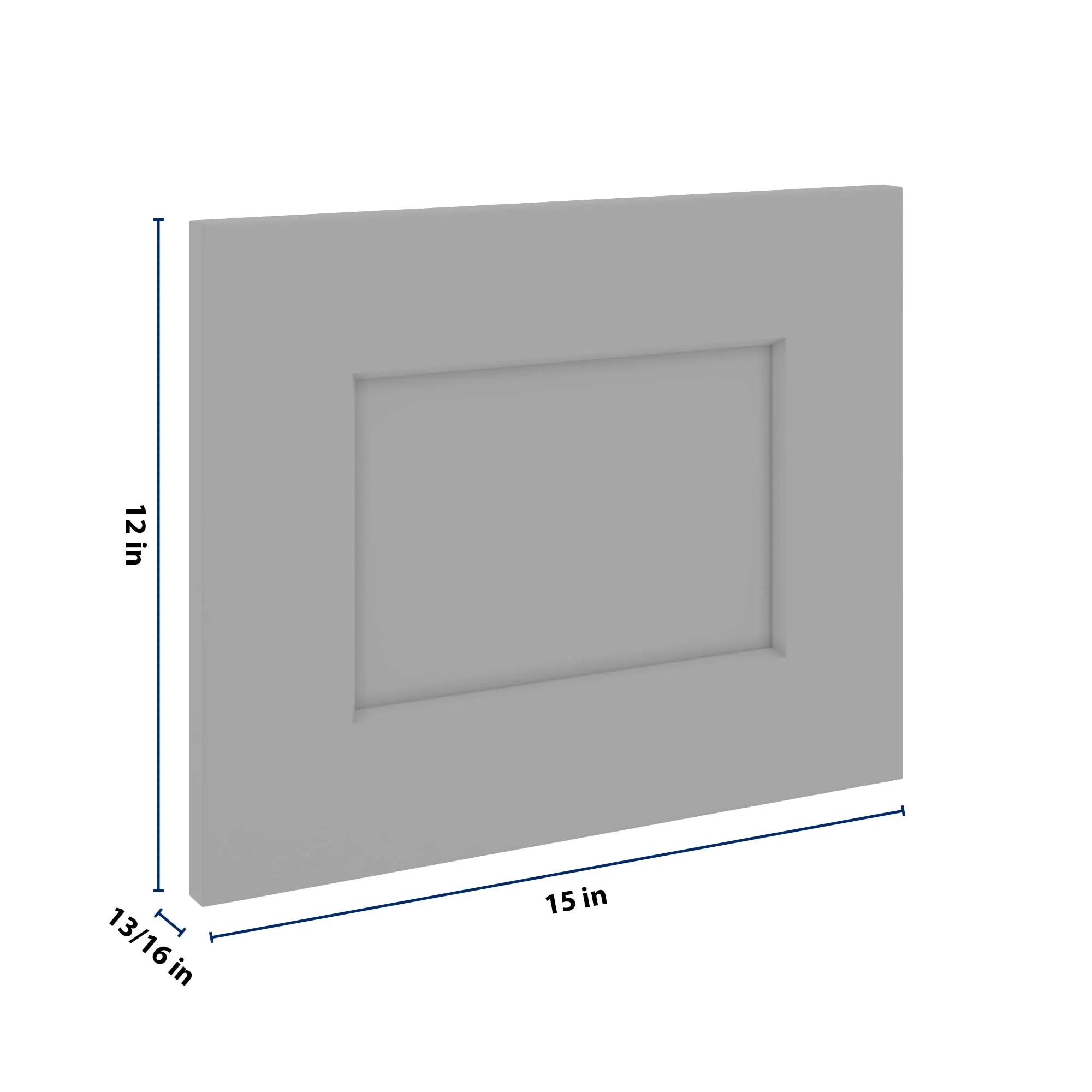 J&K Castle Grey S5 Dummy Door Panel 15" W x 12" H