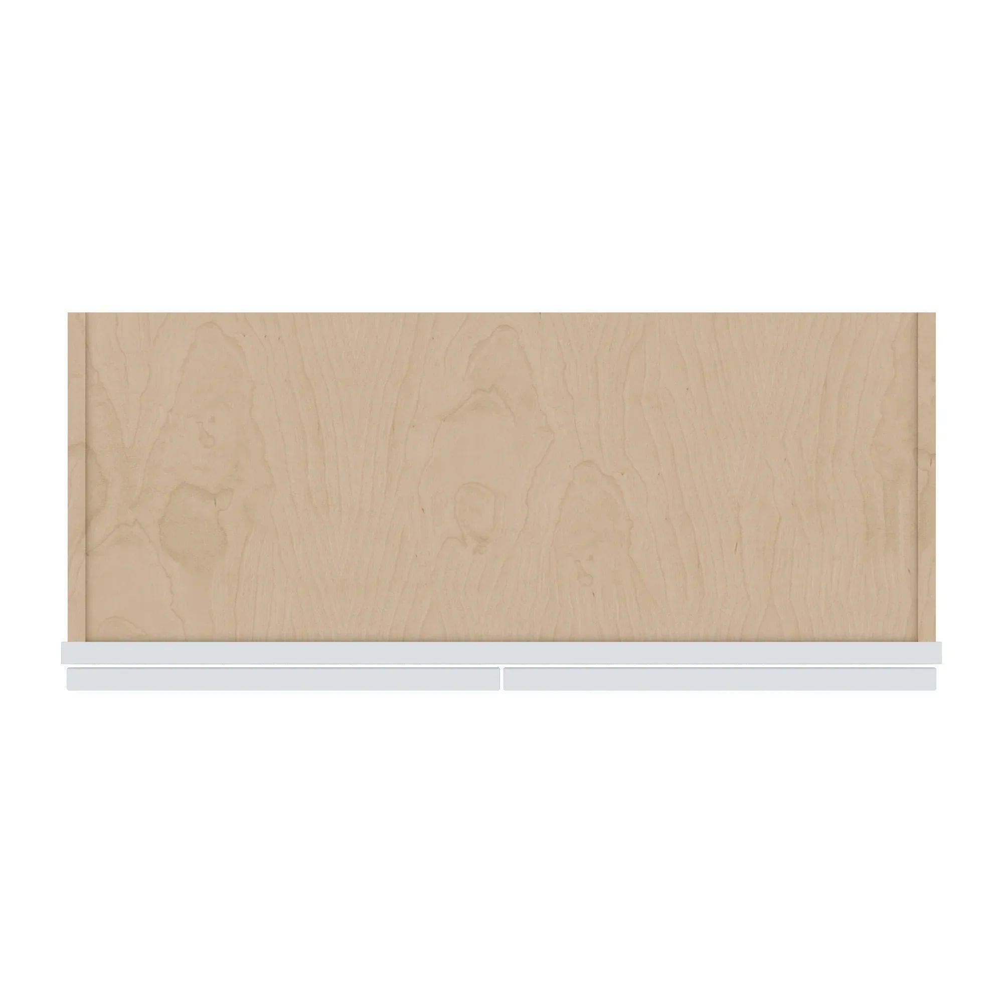 J&K White Shaker S8 Double Door Wall Cabinet   30" W x 12" H