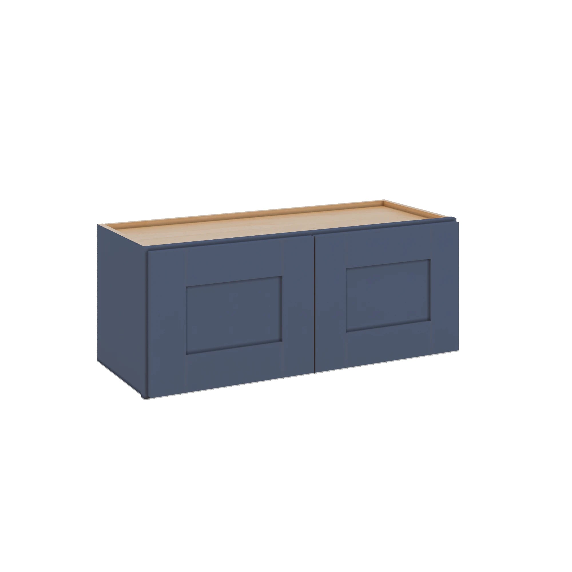 Modernform Cabinet Signature Blue 30" W X 12" H X 12" D Double Door Wall Cabinet