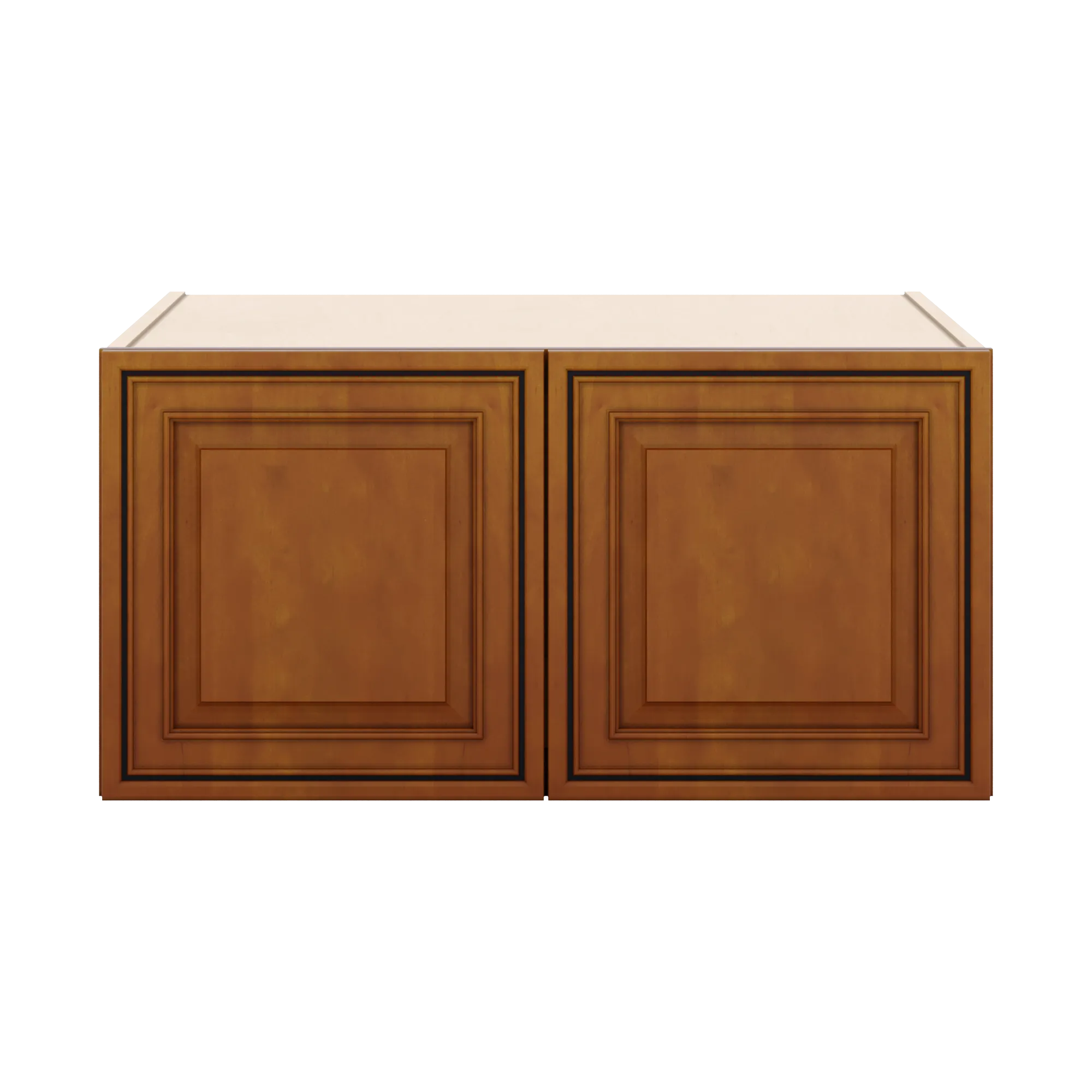 j k mocha glazed k10 refrigerator wall cabinet 30 w x 15 h x 27 d