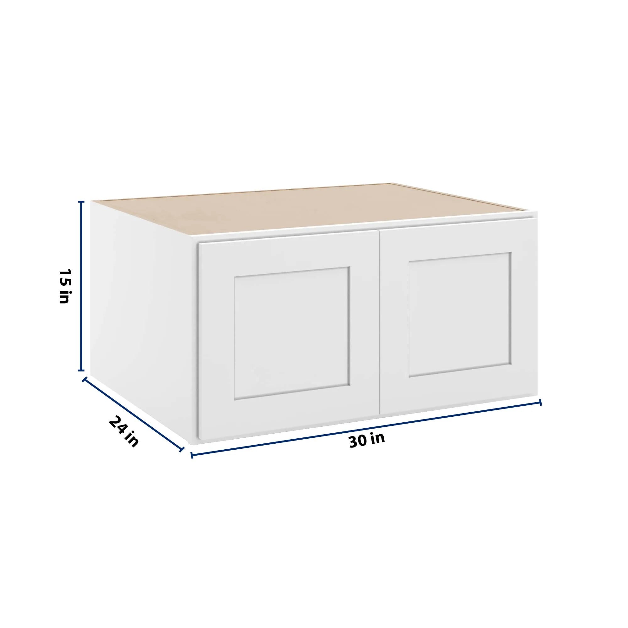 W3015X24 Close Angle White
