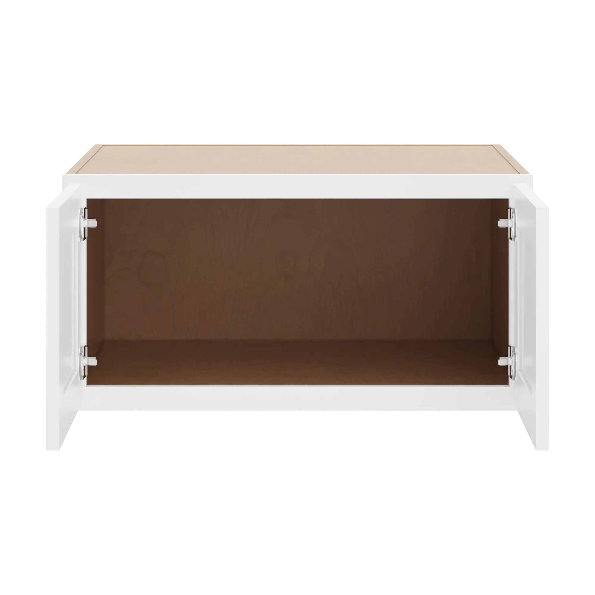 W3015X24 Open Front White