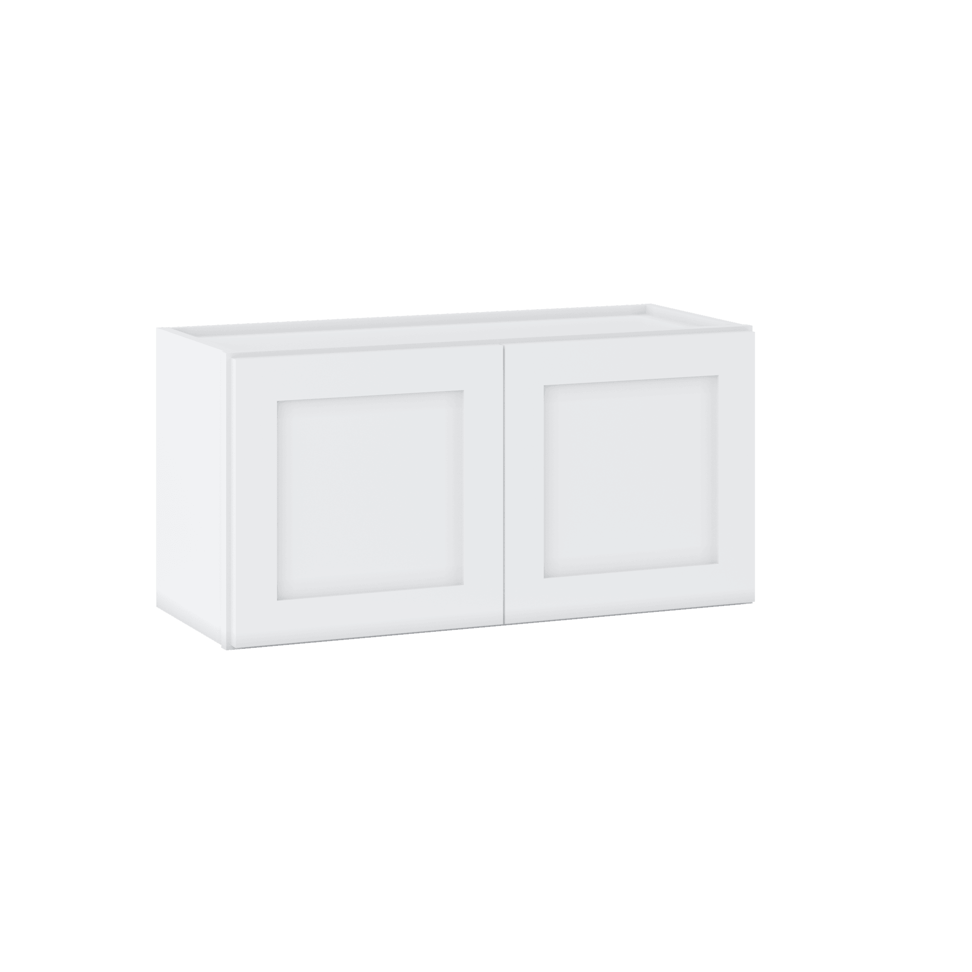 Wall Kitchen Cabinet W3015 Alpina White LessCare 30 in. width 15 in. height 12 in. depth