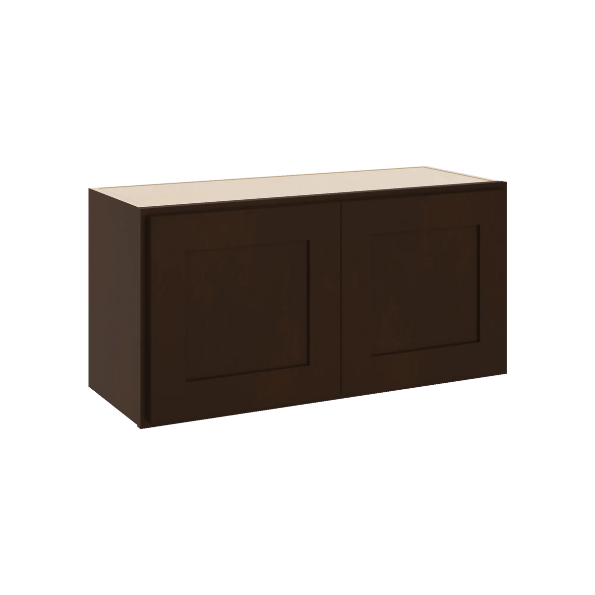 CNC Luxor 5-Piece Espresso 30" W X 15" H Double Door Wall Cabinet