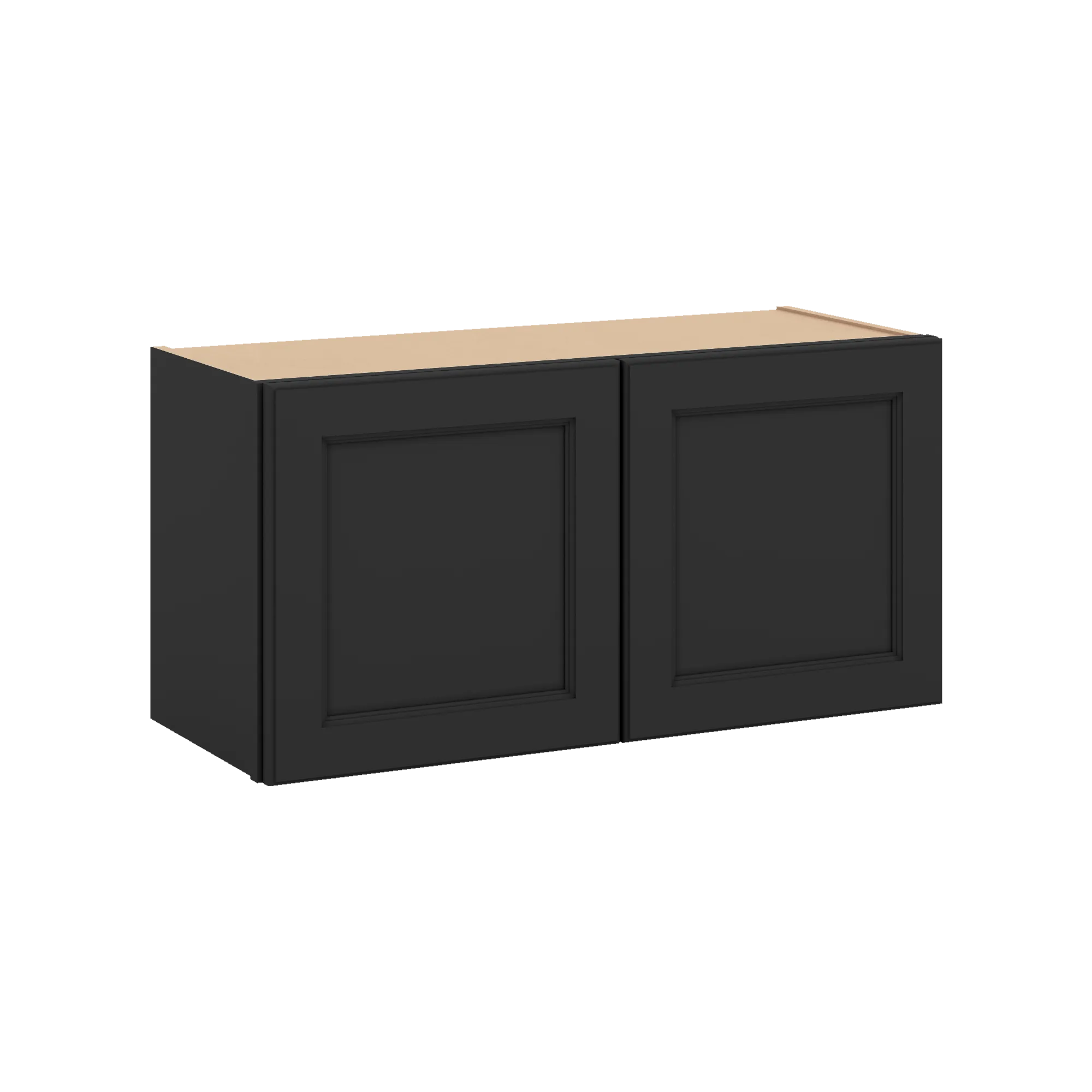 J&K Charcoal E2 Double Door Wall Cabinet - 30" W x 15" H