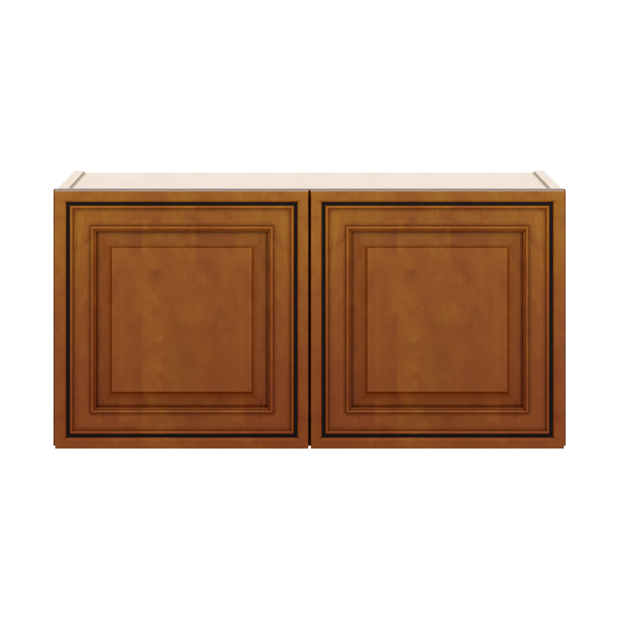 j k mocha glazed k10 double door wall cabinet 30 w x 15 h