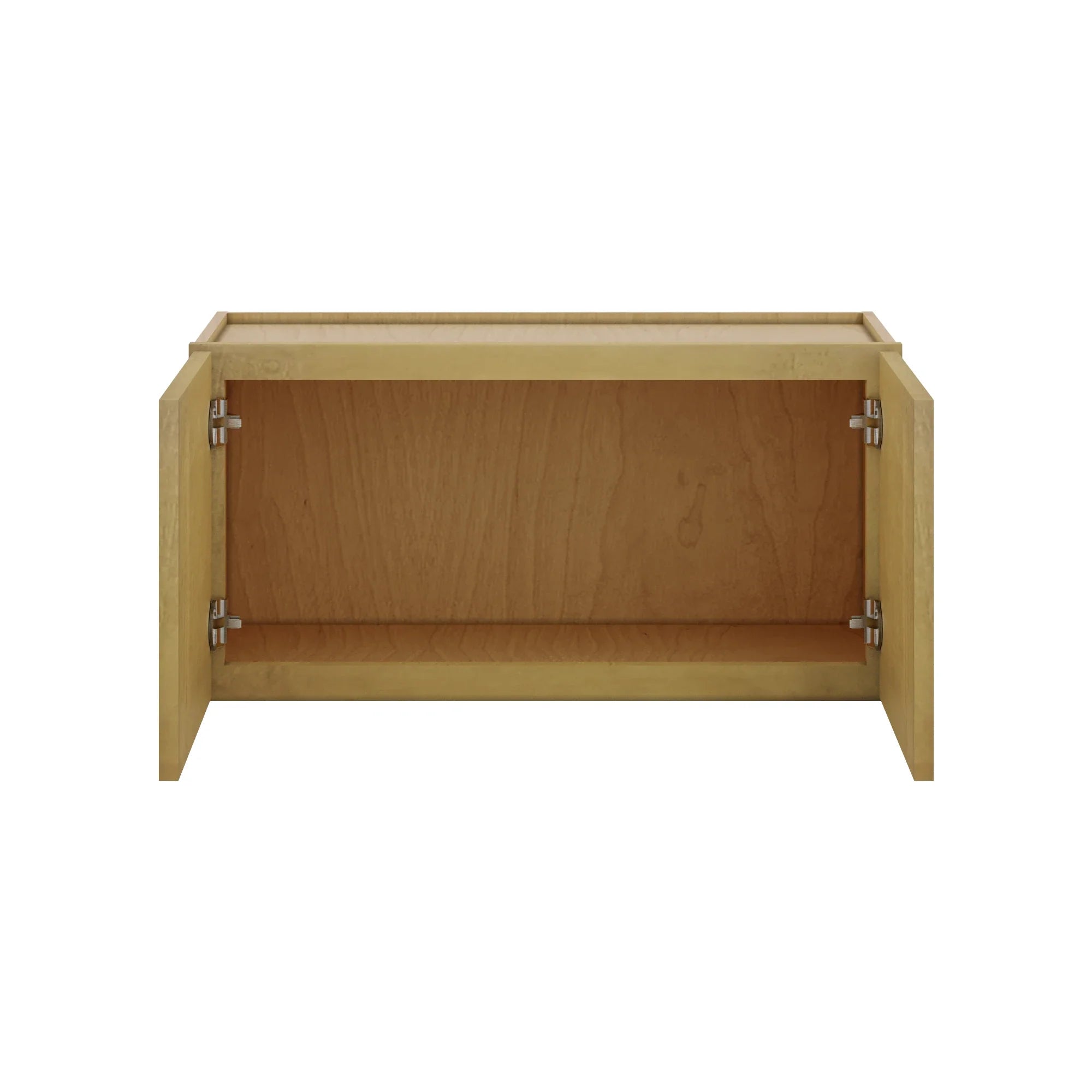 Modernform Cabinet Natural Shaker 30" W X 15" H X 12" D Double Door Wall Cabinet