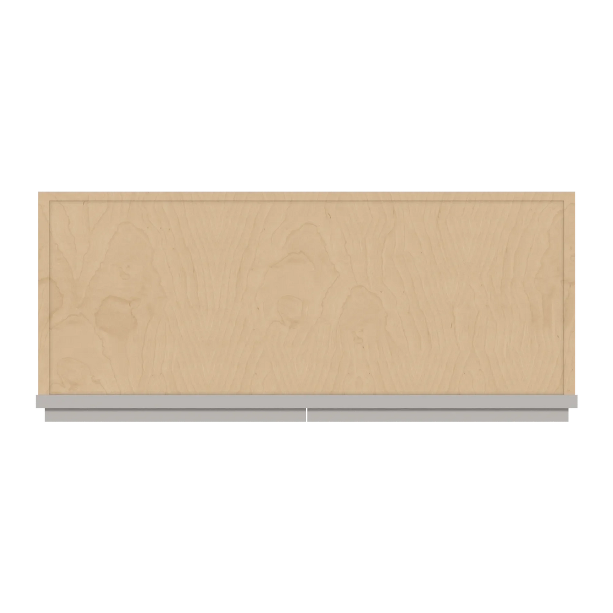 cnc luxor 5 piece misty grey 30 w x 15 h double door wall cabinet