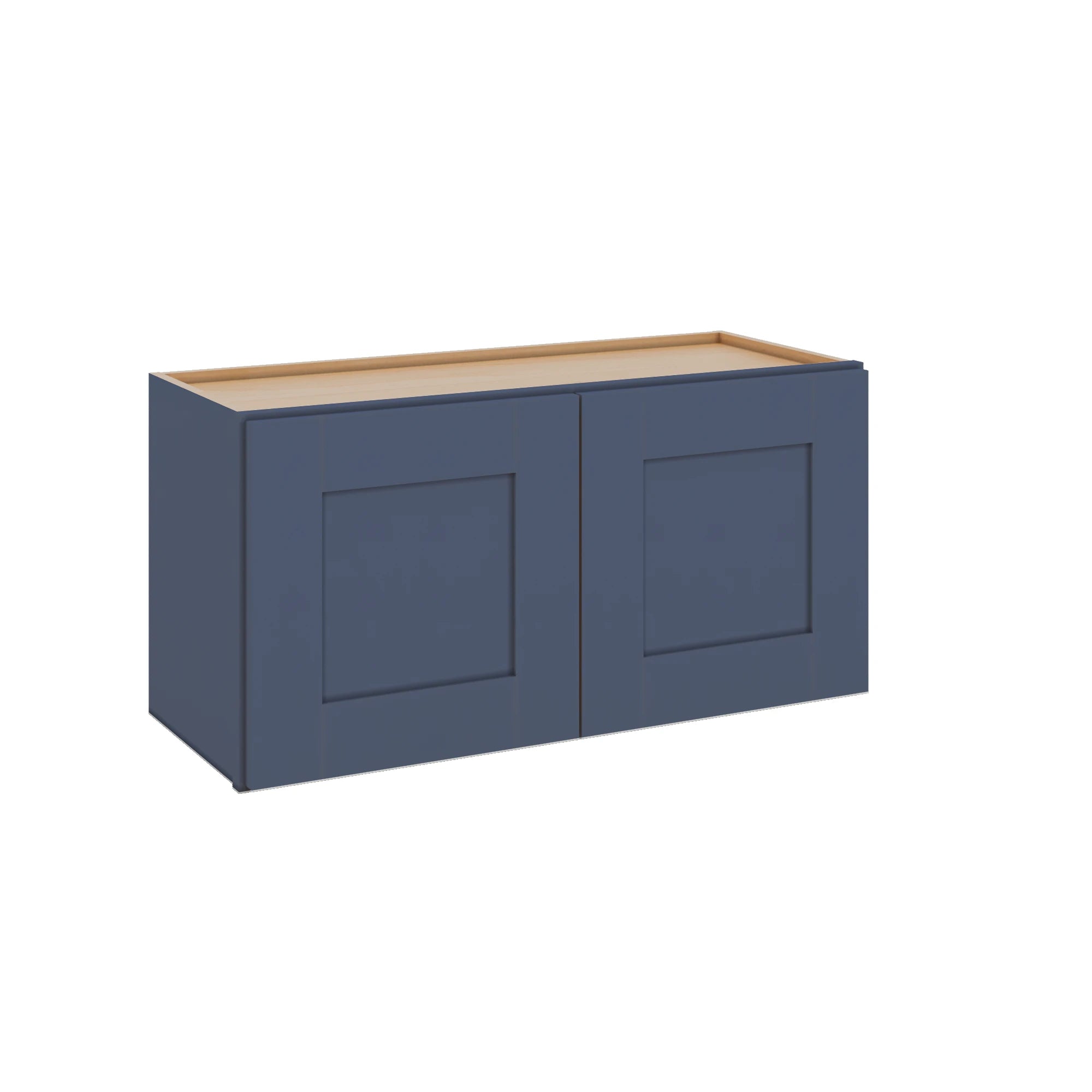 Modernform Cabinet Signature Blue 30" W X 15" H X 12" D Double Door Wall Cabinet