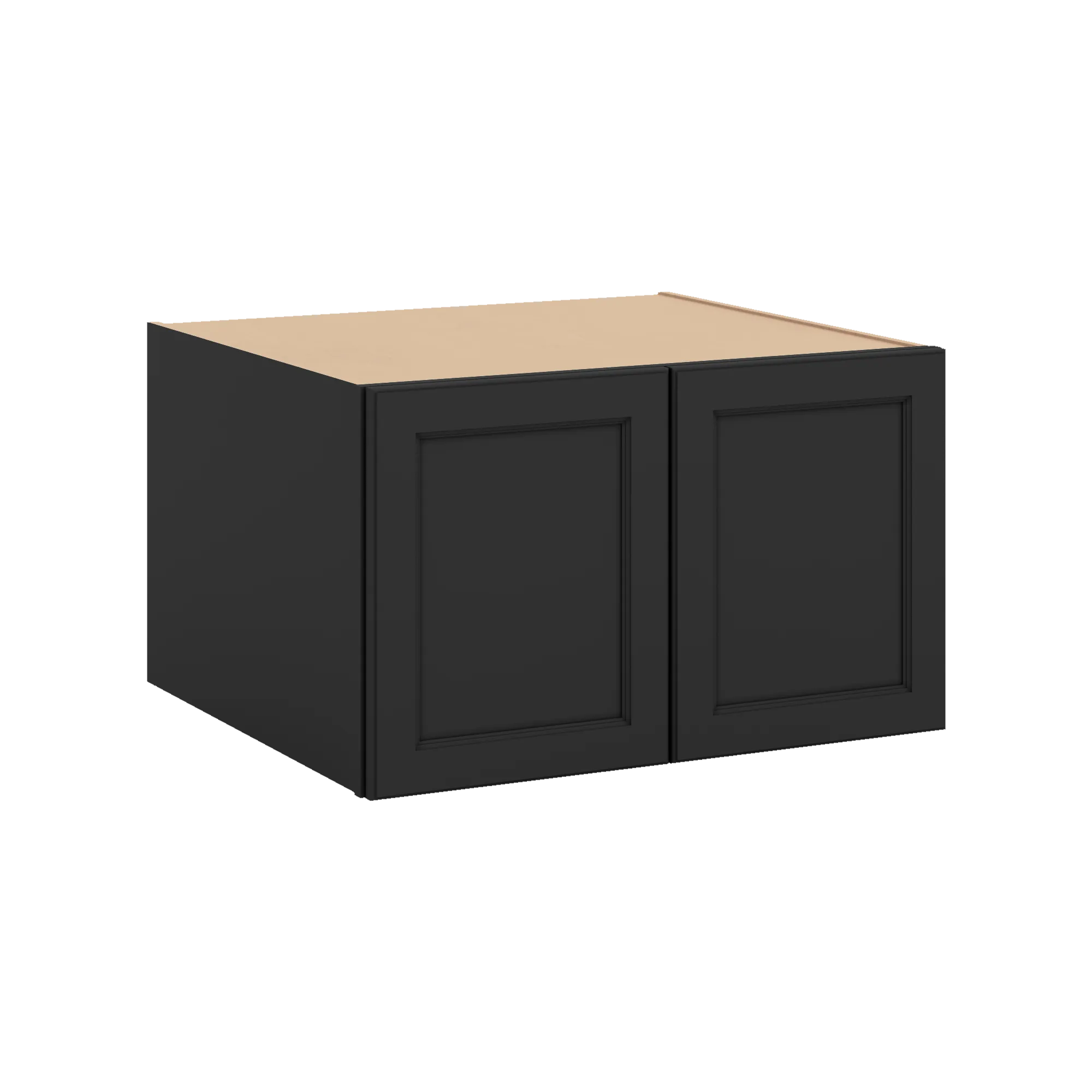 J&K Charcoal E2 Refrigerator Wall Cabinet - 30" W x 18" H x 27" D