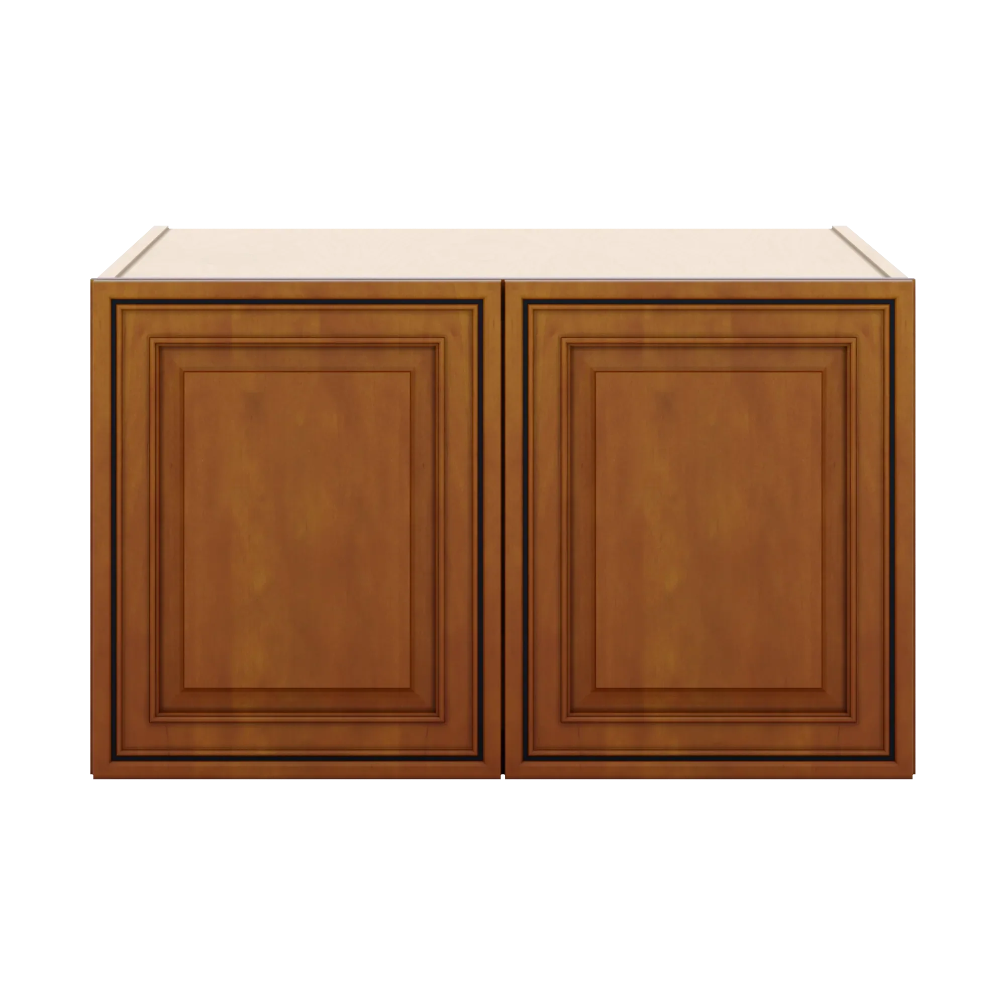 j k mocha glazed k10 refrigerator wall cabinet 30 w x 18 h x 27 d